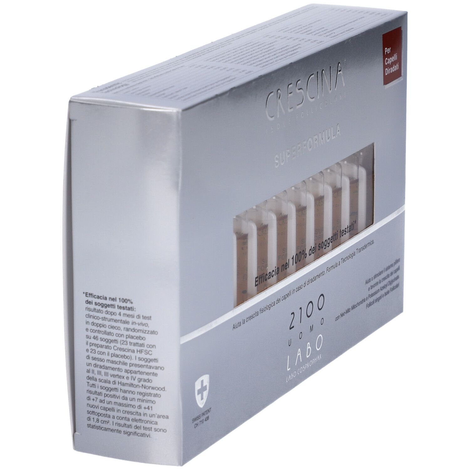 Labo Crescina Ri Crescita Super Formula 1300 Donna 40 Fiale 3,5ml