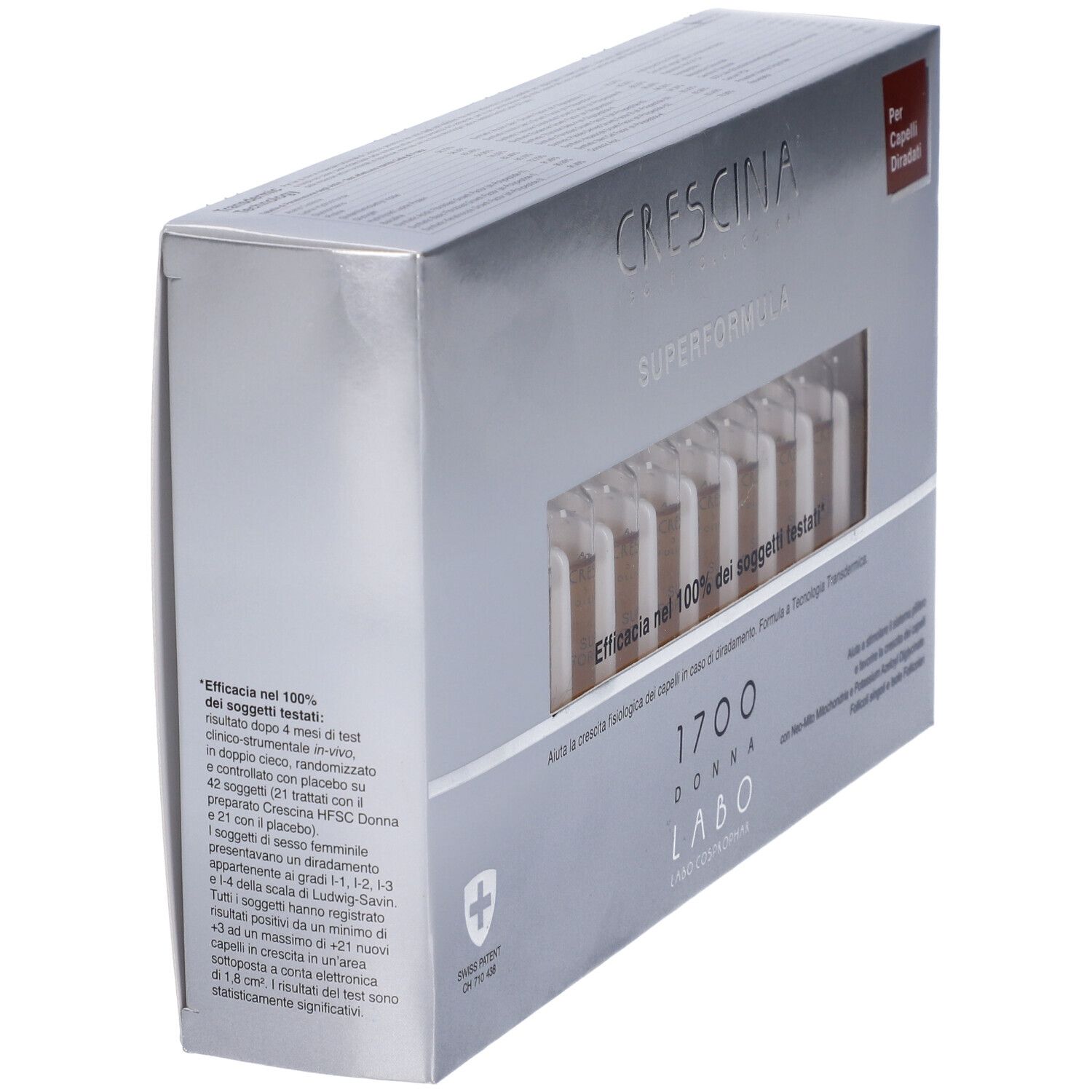 Crescina Isole Follicolari Super Formula 1700 Donna 20 Fiale 3,5 ml