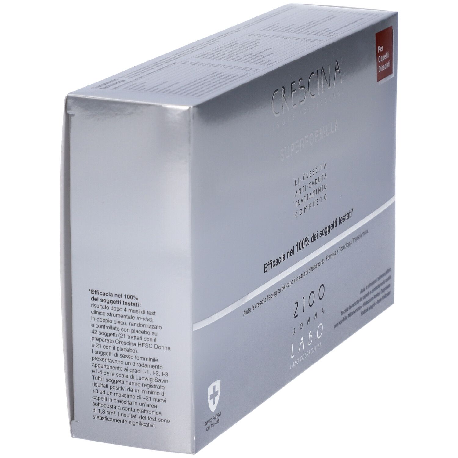 Crescina Isole Follicolari Super Formula 2100 Donna Tc 10+10 Fiale 3,5 ml