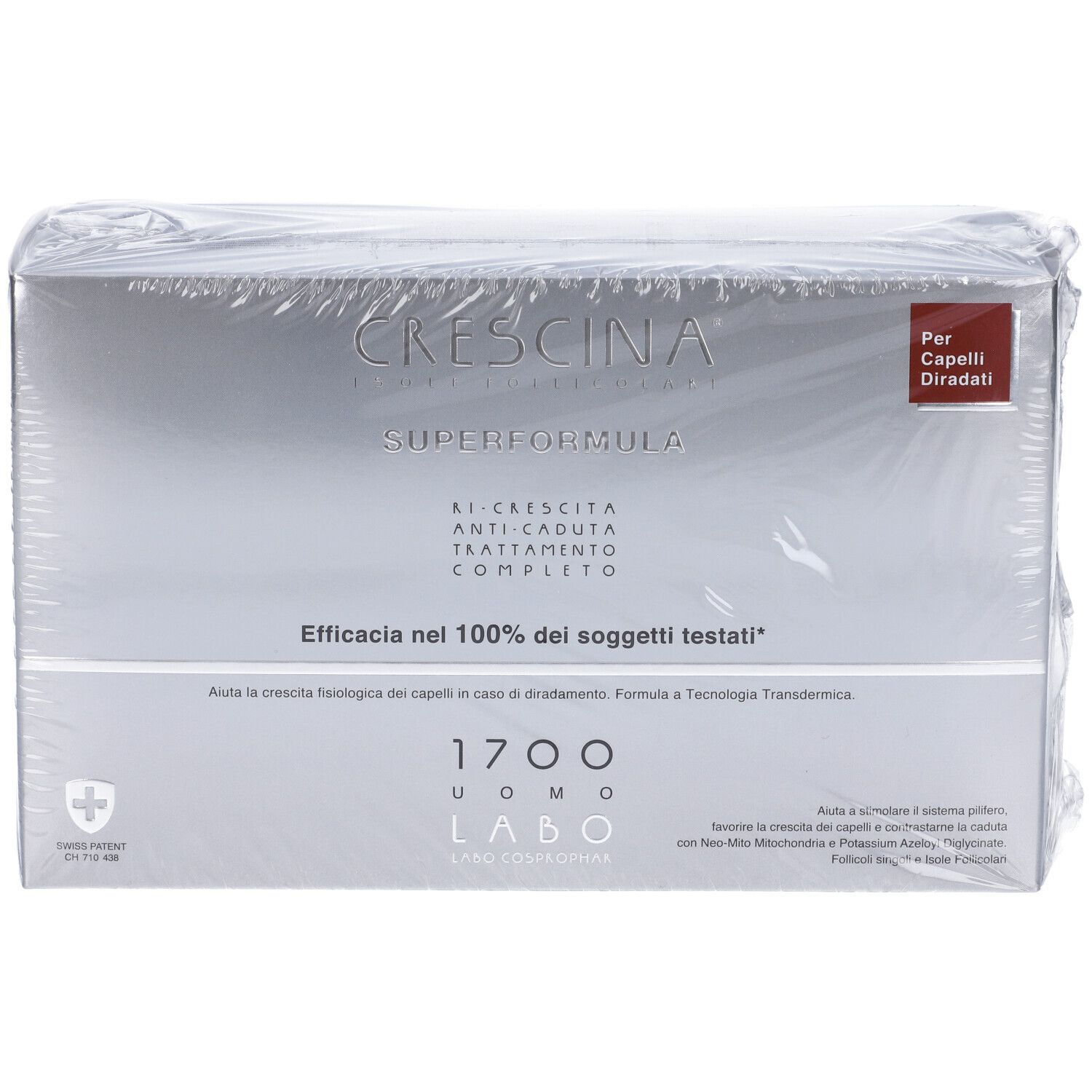 Labo Crescina Ri Crescita Super Formula 1300 Donna 40 Fiale 3,5ml