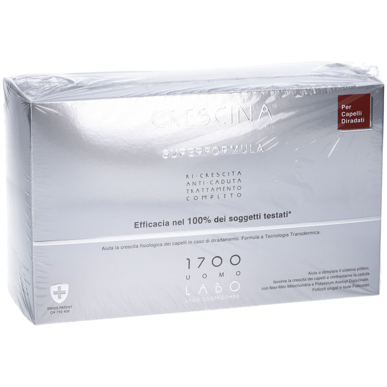 Labo Crescina Ri Crescita Super Formula 1300 Donna 40 Fiale 3,5ml