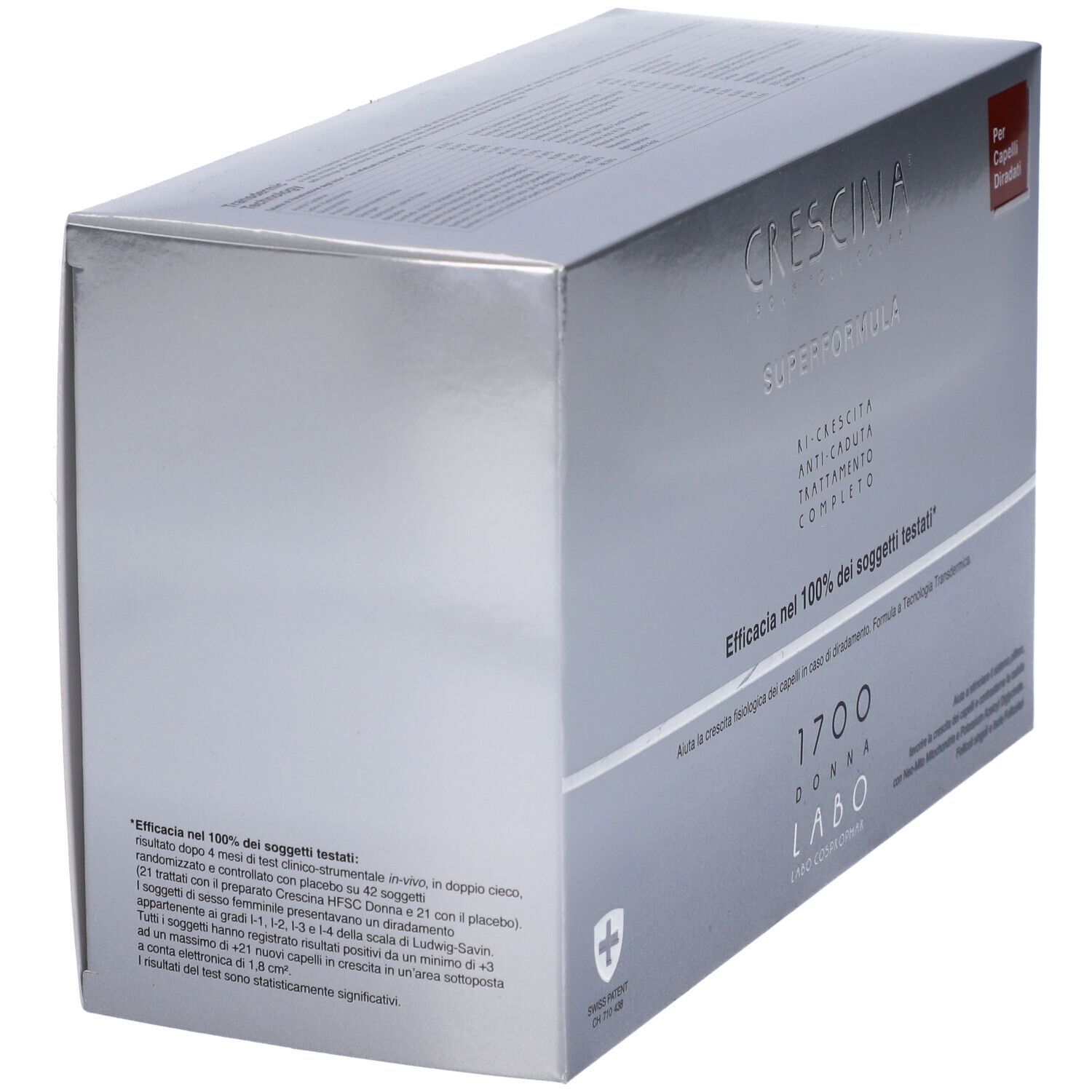 Labo Crescina Isole Follicolari Super Formula 1700 Donna Tc 20+20 Fiale 3,5ml