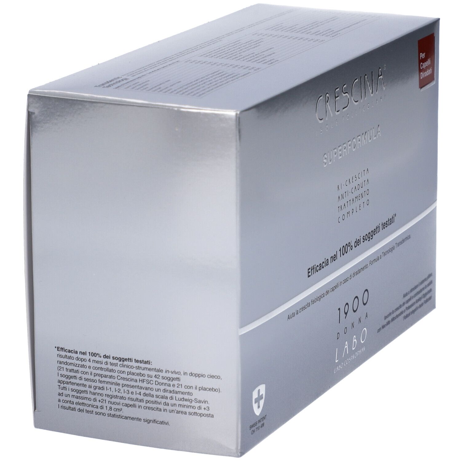 Labo Crescina Isole Follicolari Super Formula 1700 Uomo Tc 20+20 Fiale 3,5ml