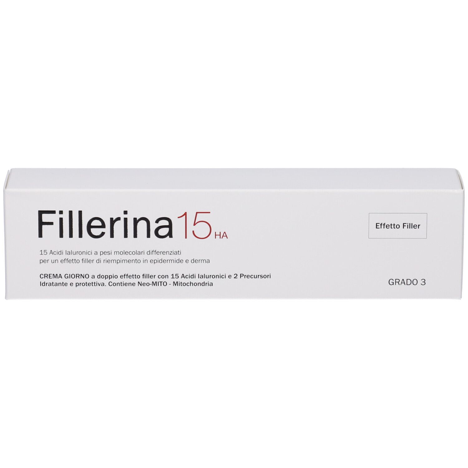 Fillerina 15 Ha Base Day Cream Grado 3 Tubo 50 ml