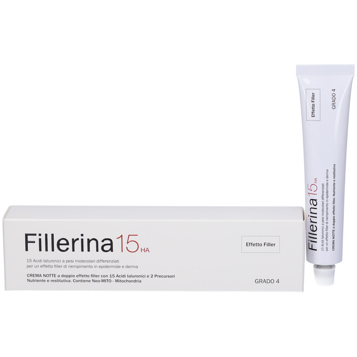 Fillerina 15 Ha Base Night Cream Grado 4 Tubo 50 ml