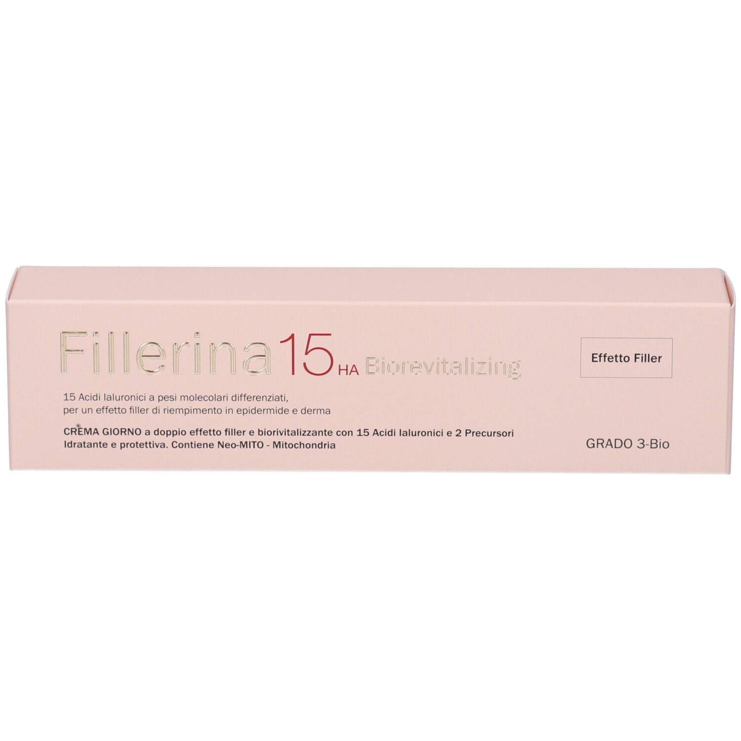 Fillerina 15 Ha Biorevitalizing Day Cream Grado 3 Bio Tubo 50 ml