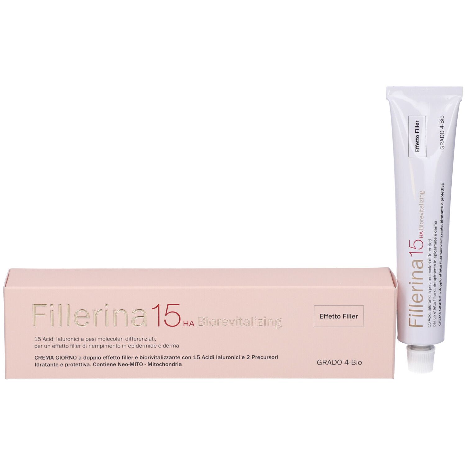 Fillerina 15 Ha Biorevitalizing Day Cream Grado 4 Bio Tubo 50 ml