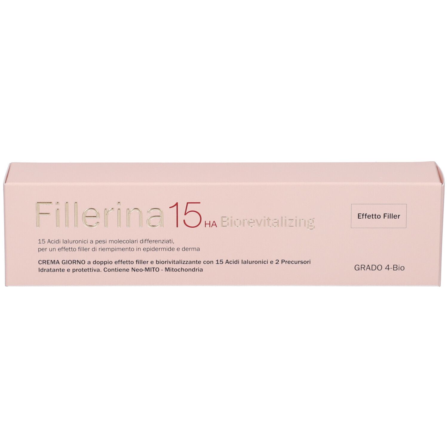 Fillerina 15 Ha Biorevitalizing Day Cream Grado 4 Bio Tubo 50 ml