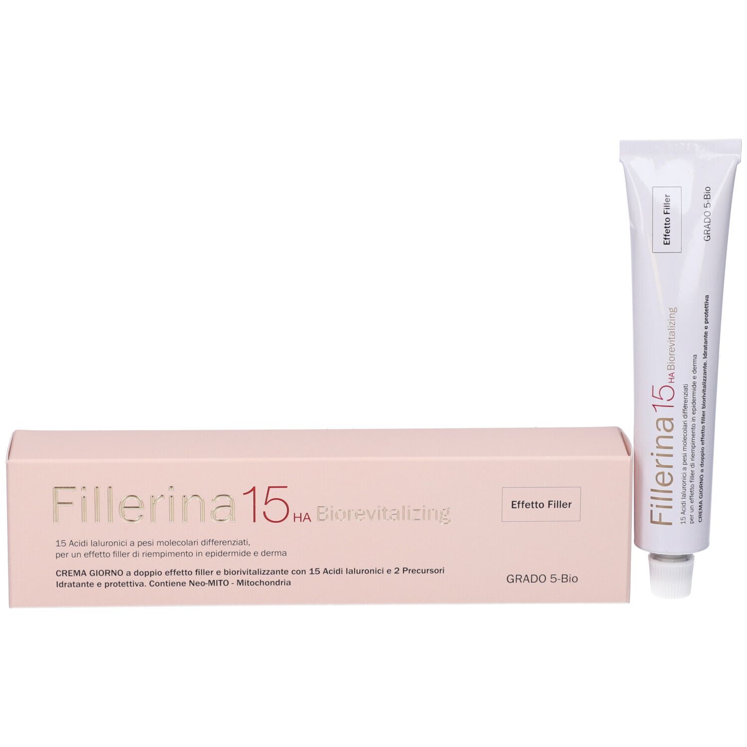 Fillerina 15 Ha Biorevitalizing Day Cream Grado 5 Bio Tubo 50 ml