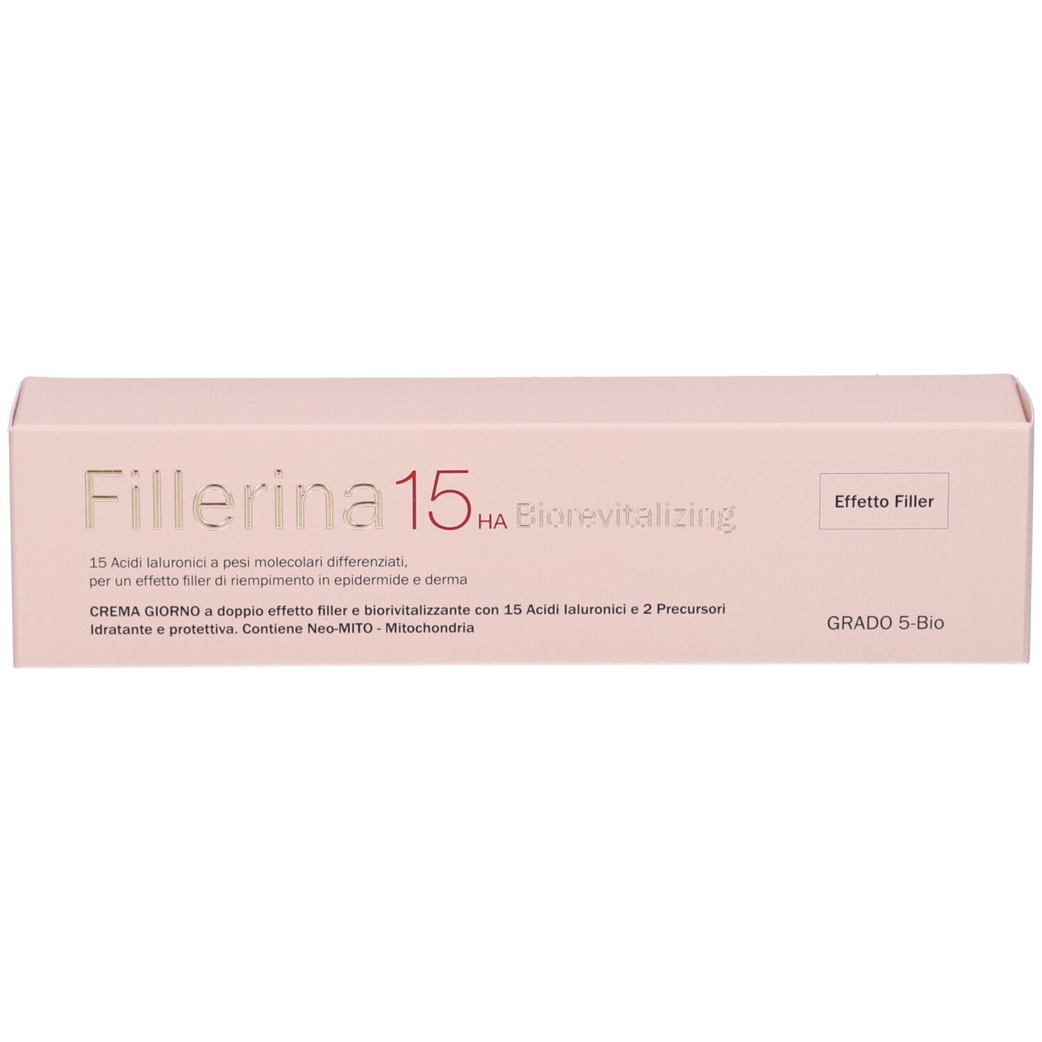 Fillerina 15 Ha Biorevitalizing Day Cream Grado 5 Bio Tubo 50 ml