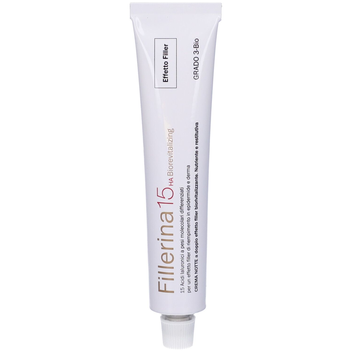 Fillerina 15 Ha Biorevitalizing Night Cream Grado 3 Bio Tubo 50 ml
