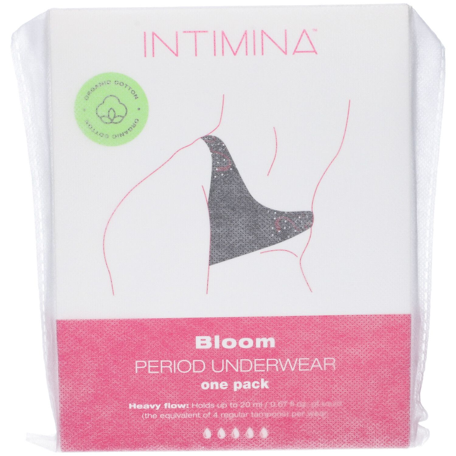 INTIMINA Bloom Mutanda Mestruale Taglia M Confezione Singola