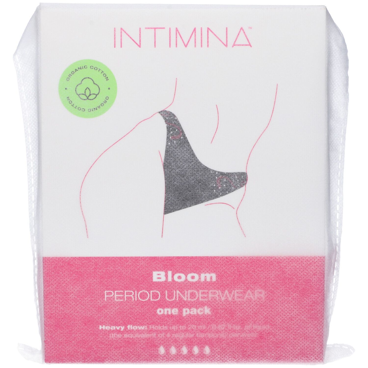 INTIMINA Bloom Mutanda Mestruale Taglia XS Confezione Singola