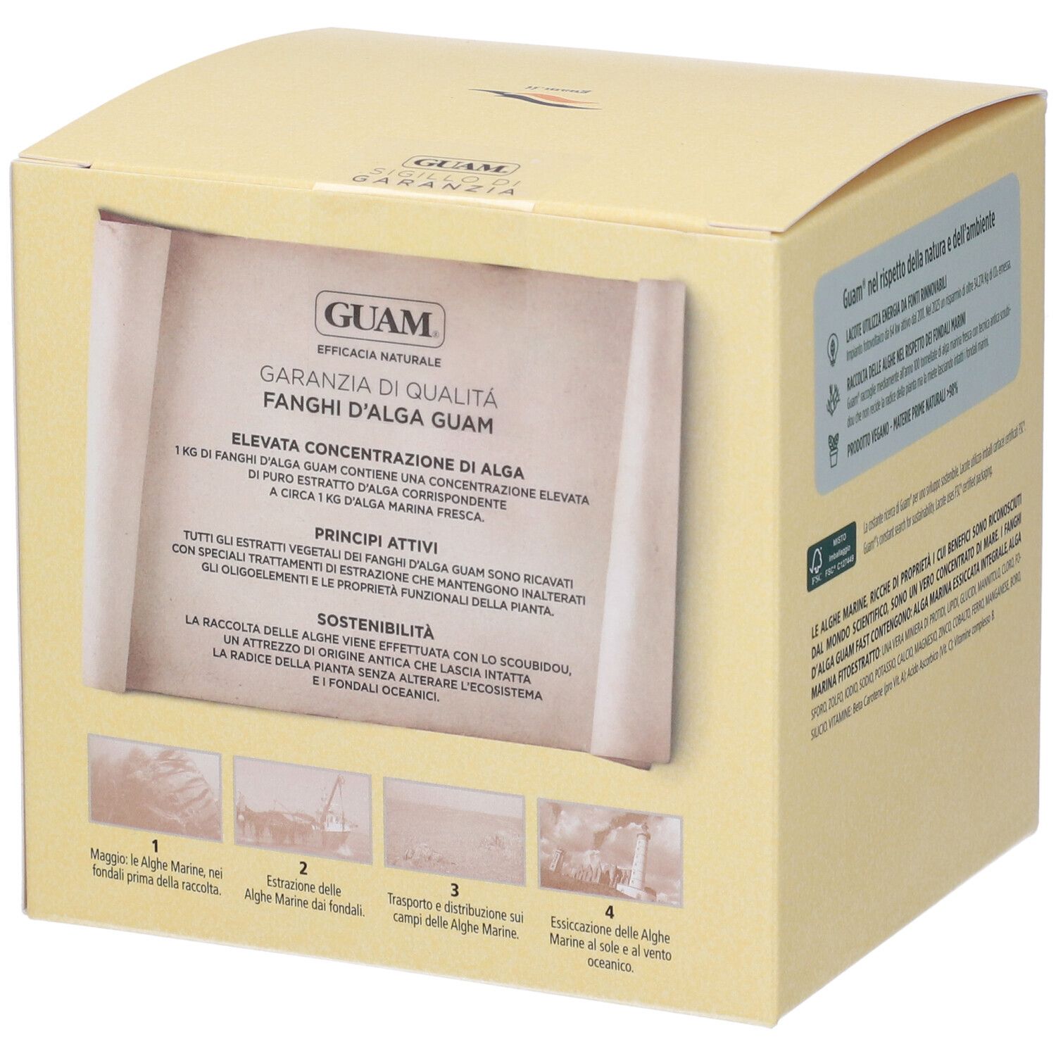 Guam Fanghi d'Alga Guam Fast Classico - risparmia il 10% con il codice: Guam10