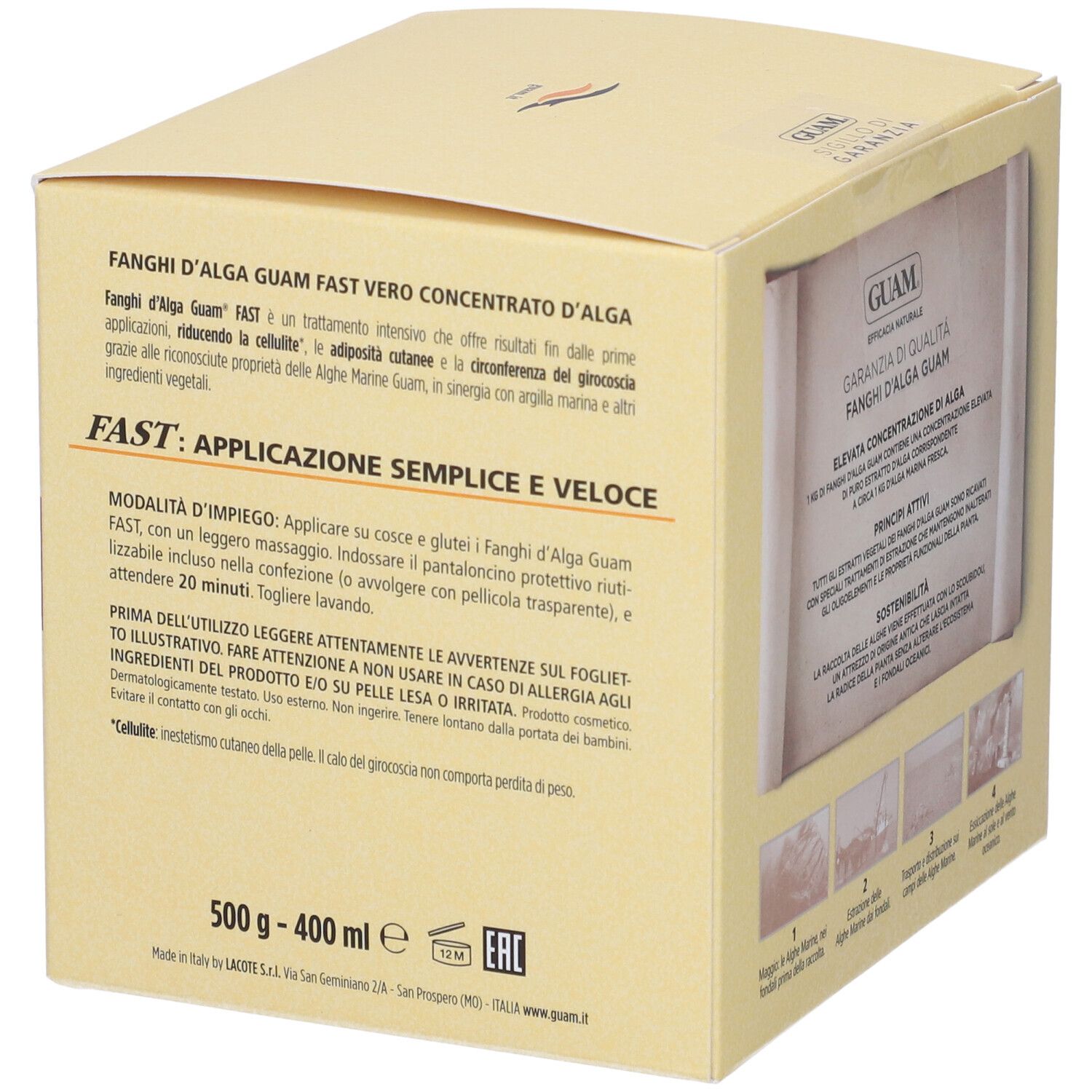 Guam Fanghi d'Alga Guam Fast Classico - risparmia il 10% con il codice: Guam10