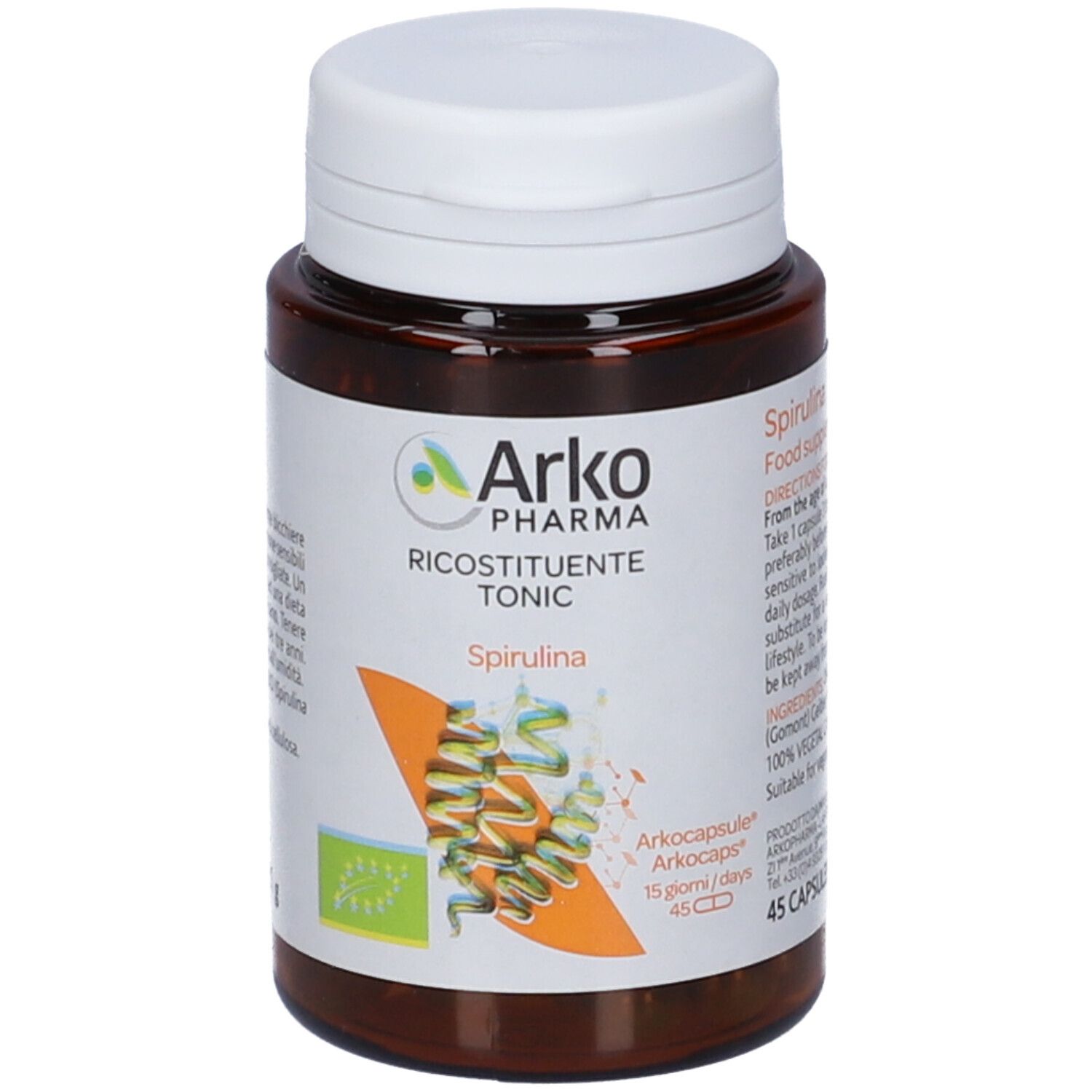 ArkoPharma Ricostituente Spirulina Arkocapsule