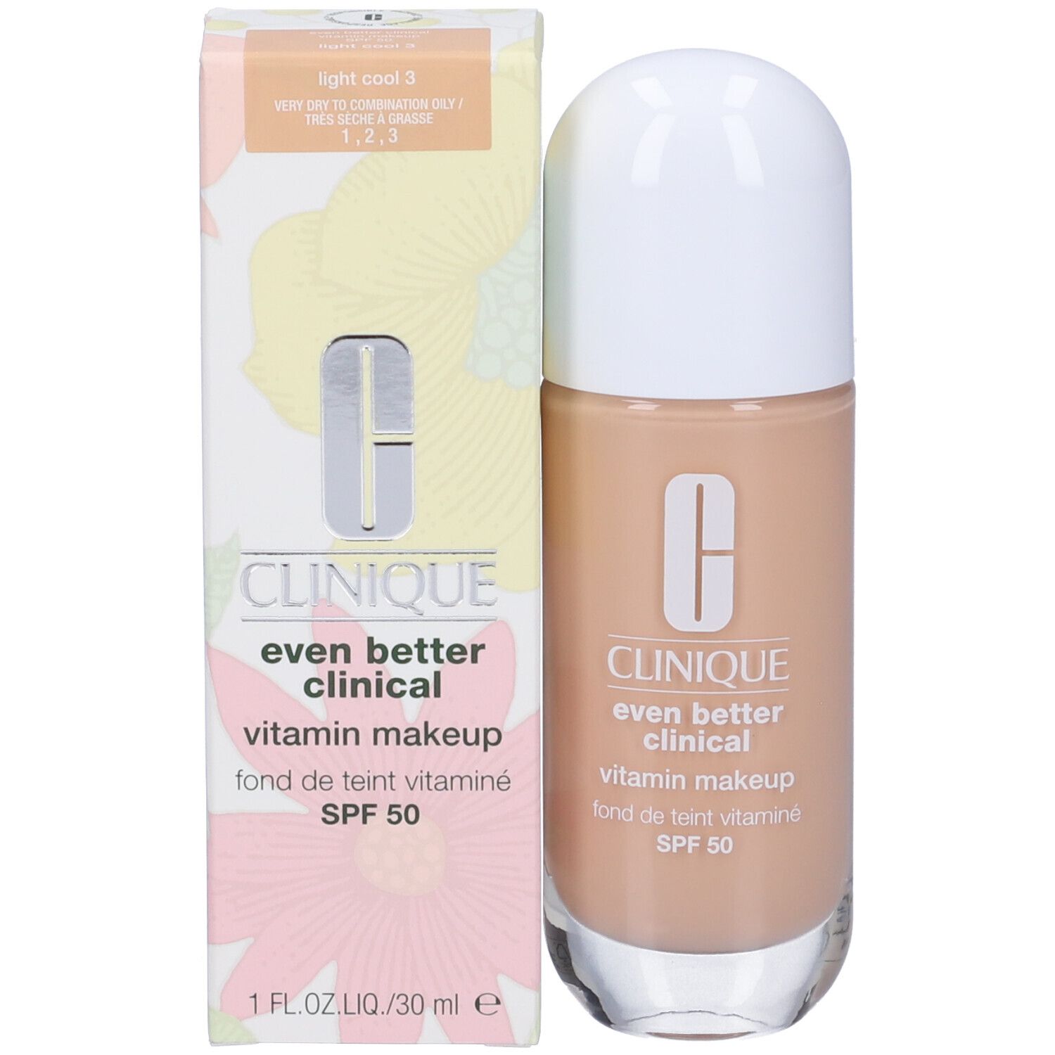 Clinique Even Better Clinical™ Vitamin Makeup SPF25 Tonalità Light Cool 3