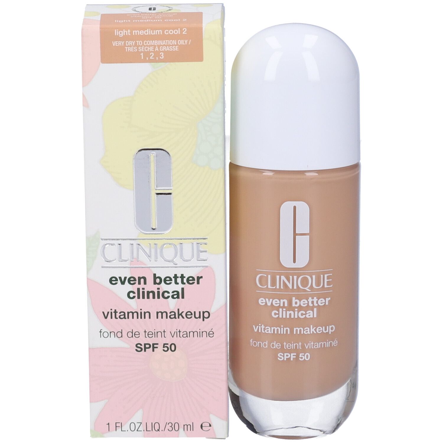 Clinique Even Better Clinical™ Vitamin Makeup SPF25 Tonalità Light Medium Cool 2
