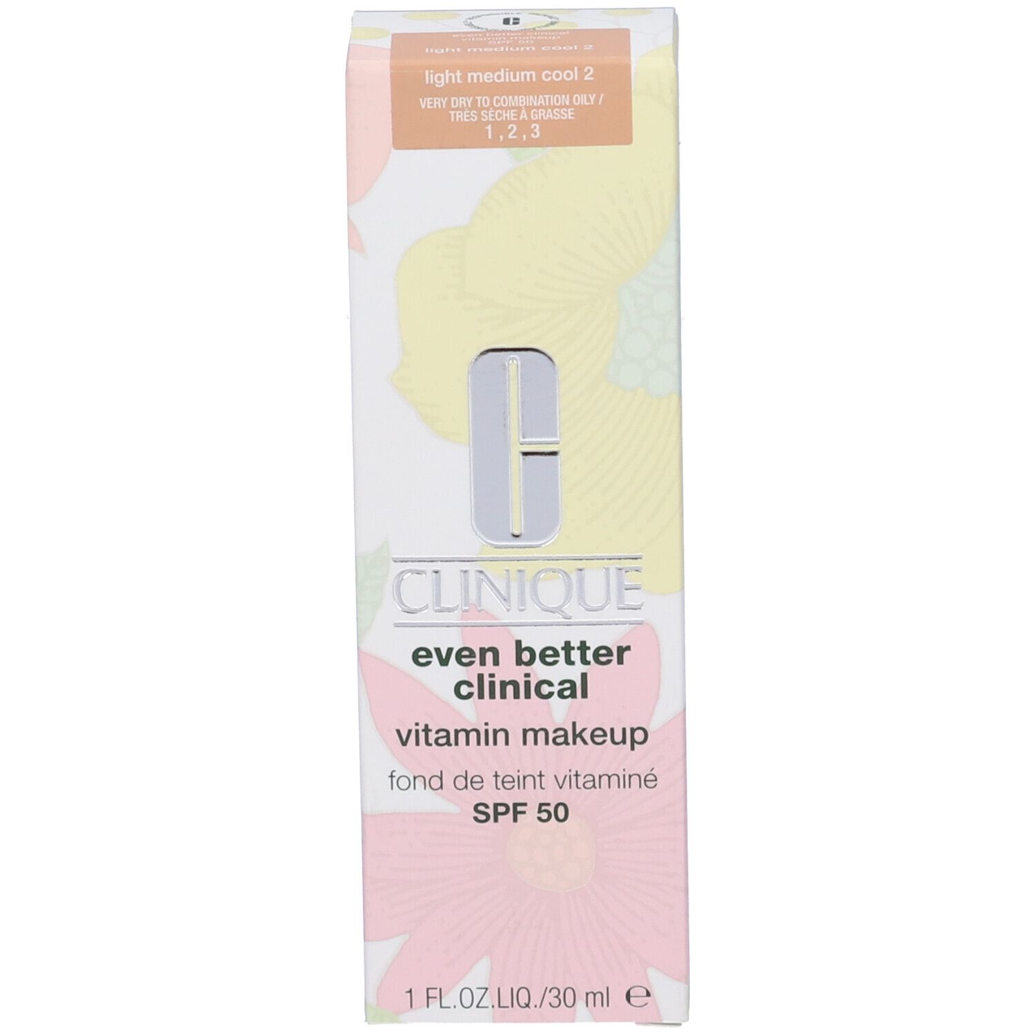 Clinique Even Better Clinical™ Vitamin Makeup SPF25 Tonalità Light Medium Cool 2