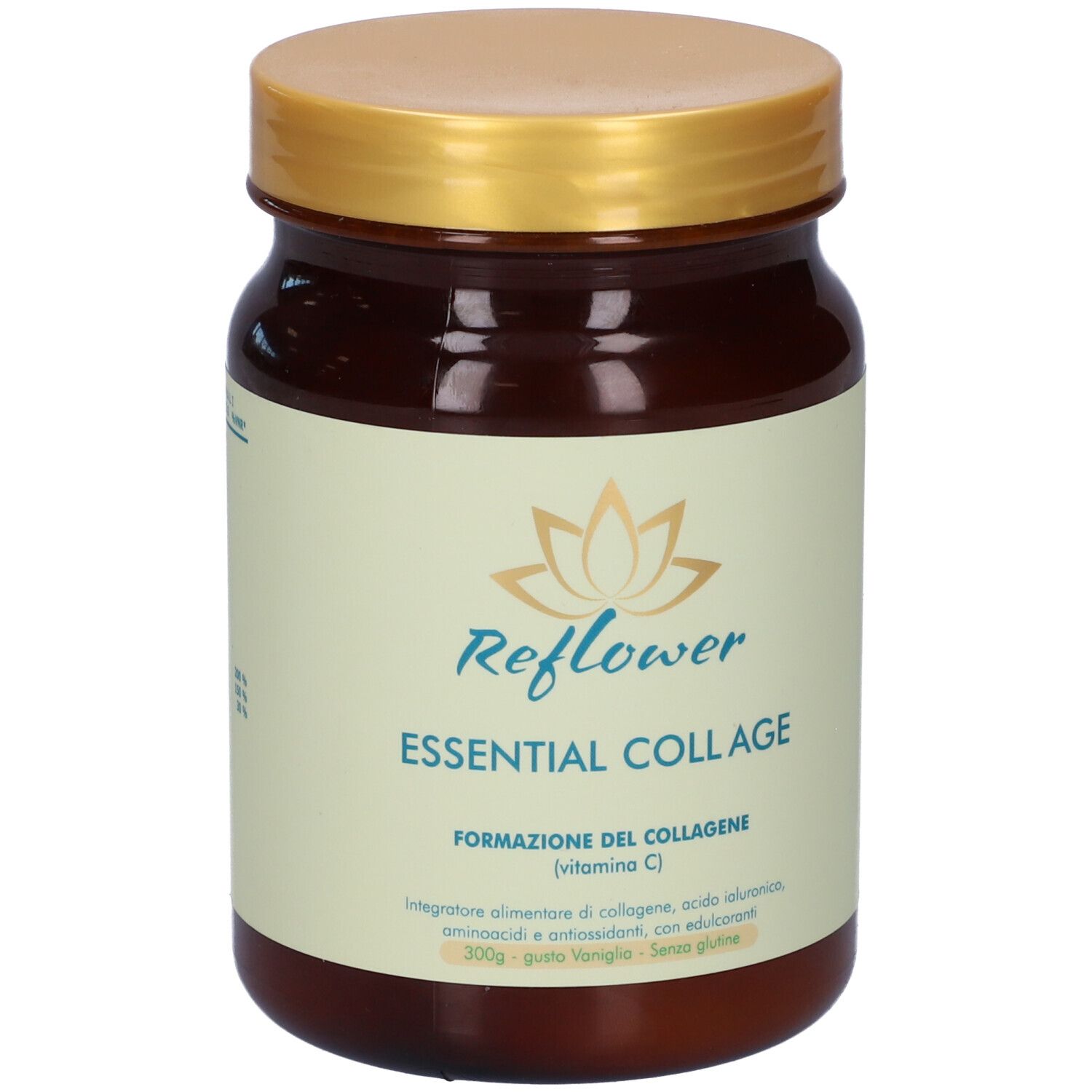 Reflower Essential Coll Age Polvere Gusto Vaniglia