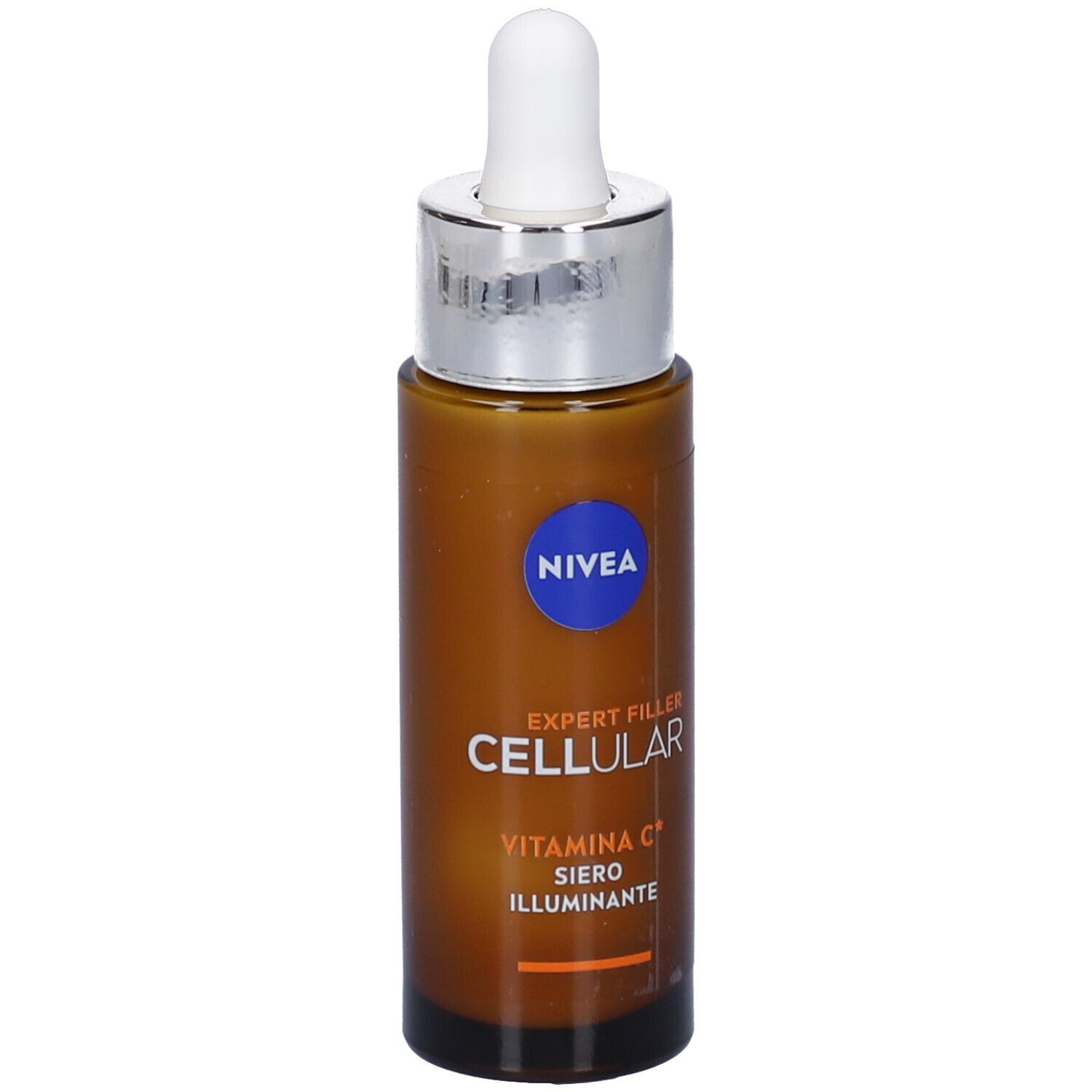 Nivea Cellular Expert Filler Siero Viso Vitamina C Illuminante 30 ml, antirughe e antiossidante