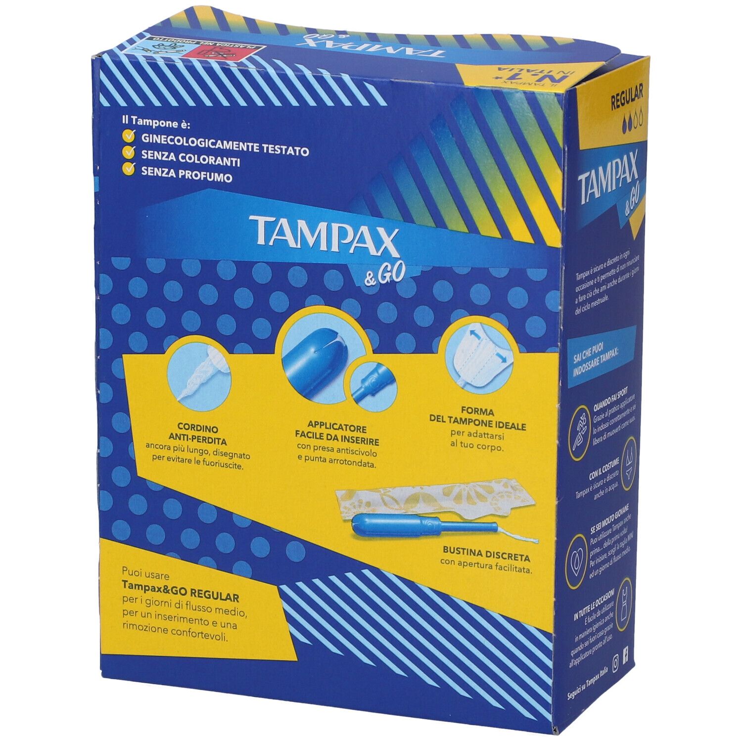 Tampax &Go Regular