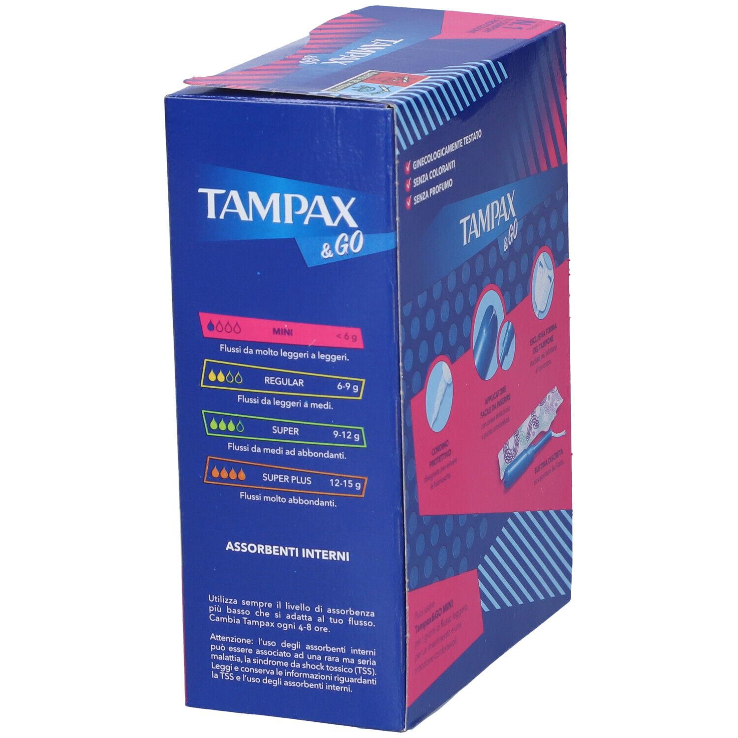 Tampax &Go Mini