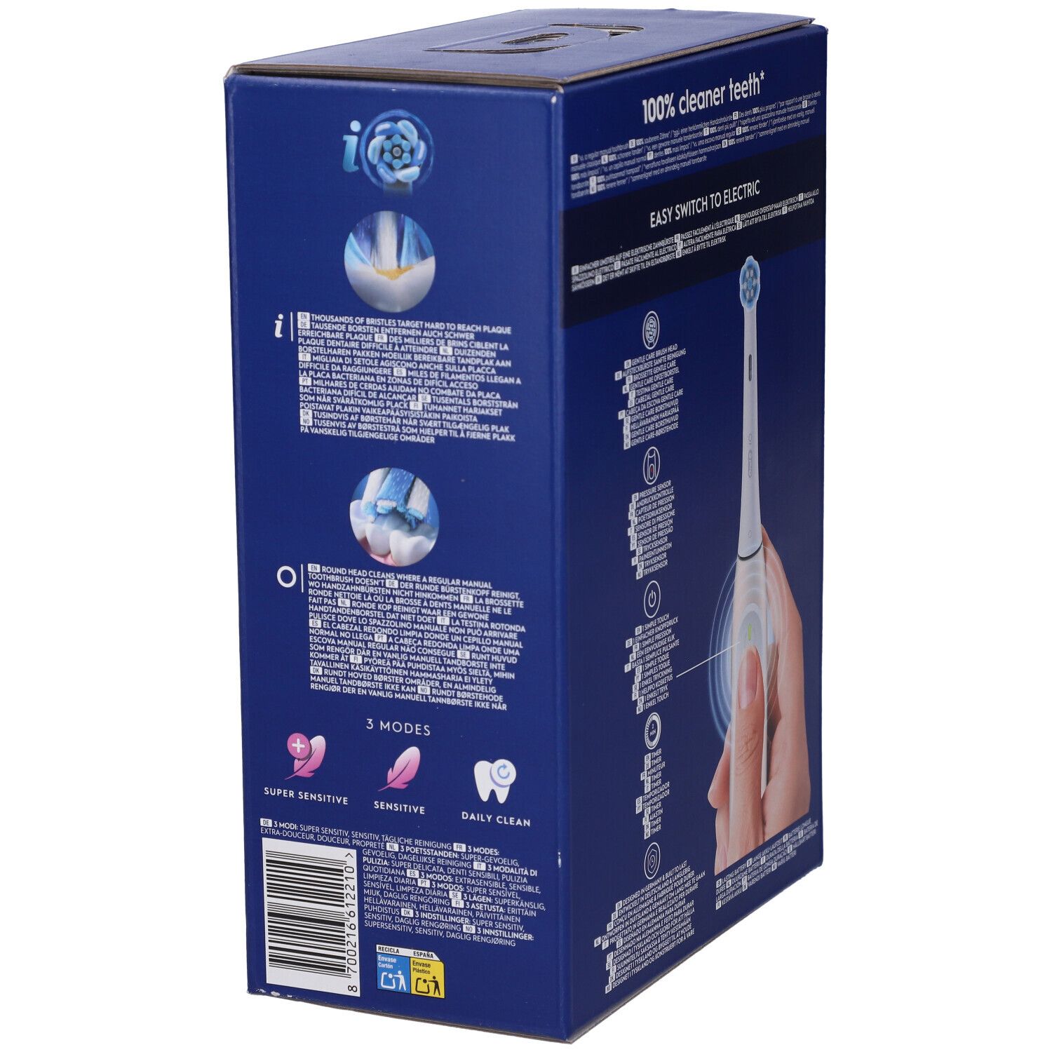 Oralb Power Spazzolino Elettrico Io2 Series Calm Pink + Travel Case
