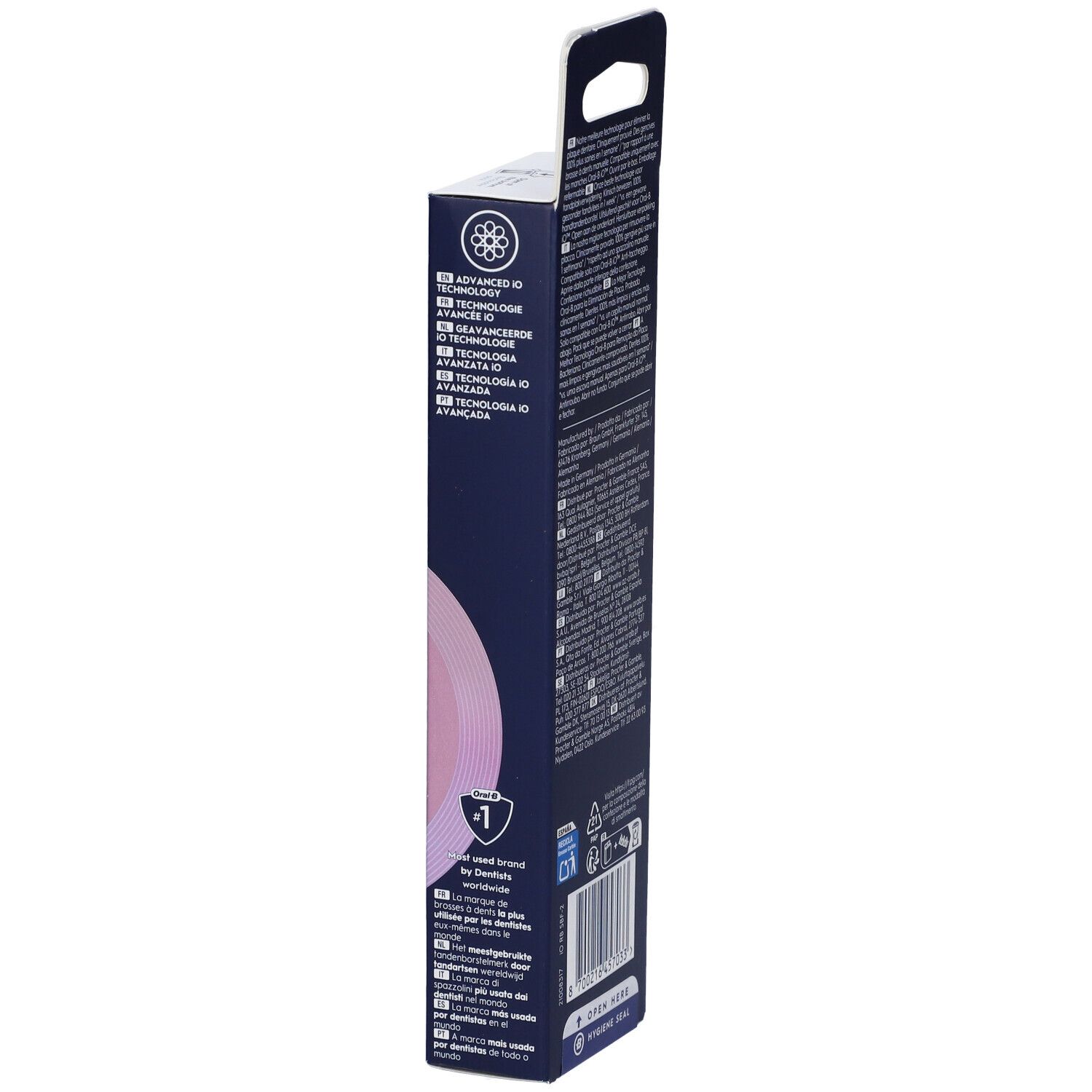 Oralb Power Ricarica Io Gentle Clean Black 2 Pezzi