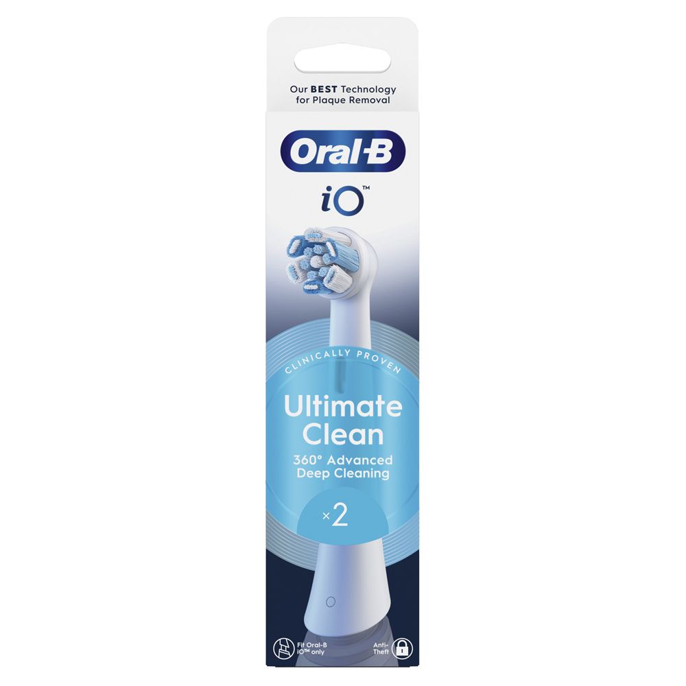 Oralb Power Ricarica Io Ultra Clean White 2 Pezzi