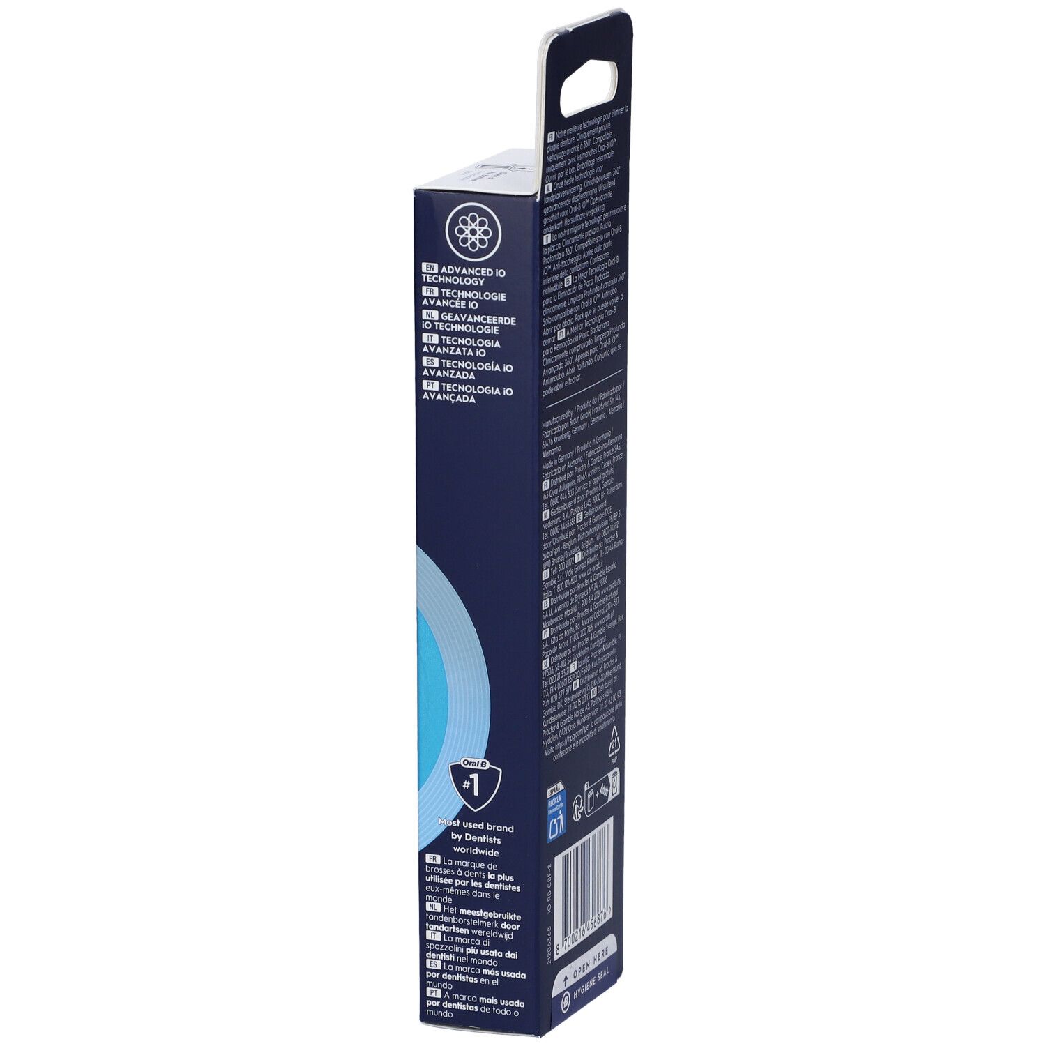 Oralb Power Ricarica Io Ultra Clean Black 2 Pezzi