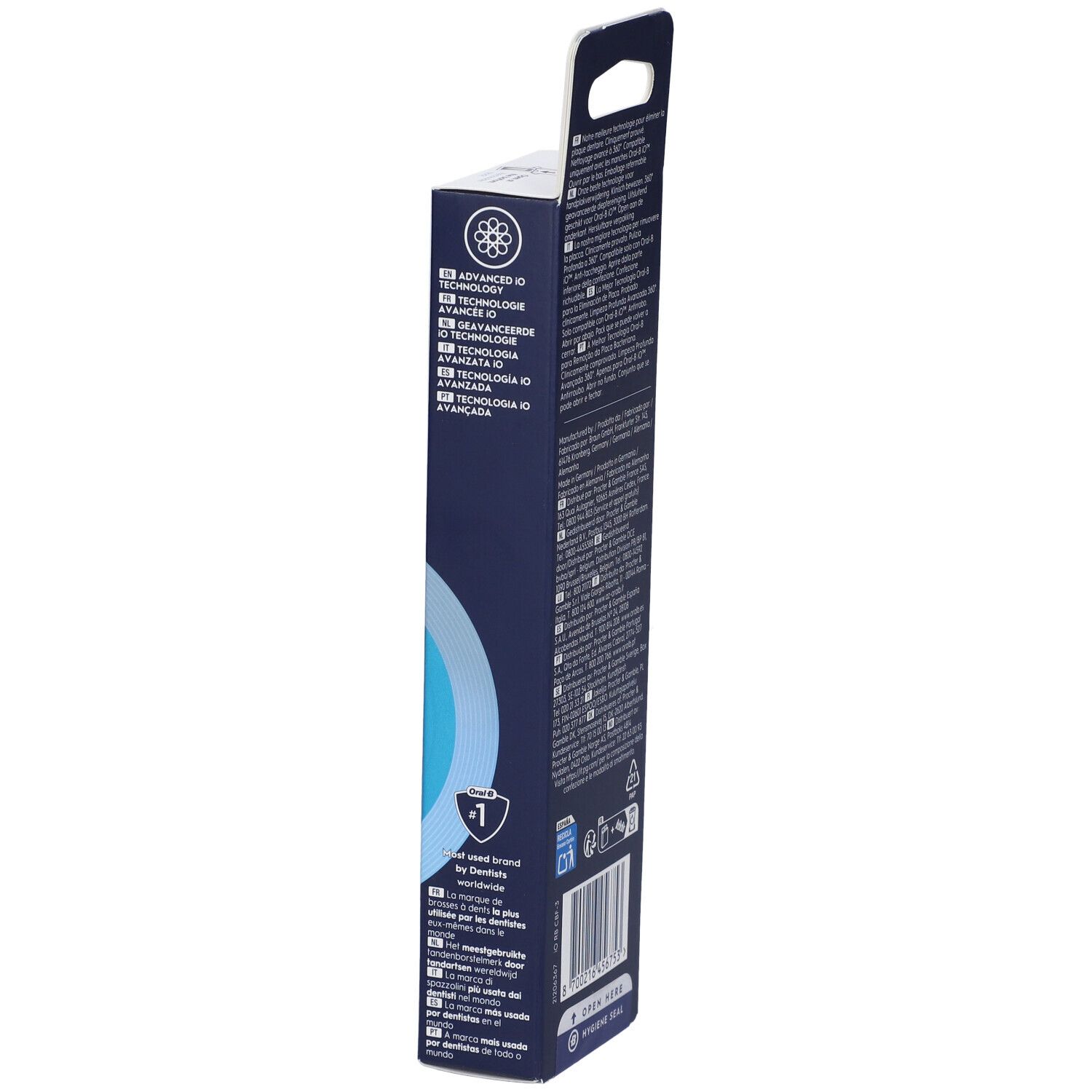 Oral-B iO Ultimate Clean Testine di Ricambio Nere