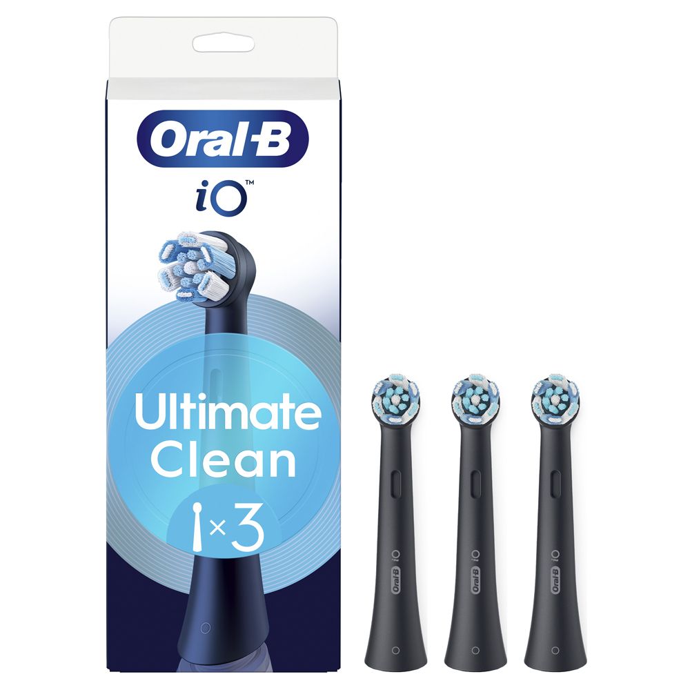 Oral-B iO Ultimate Clean Testine di Ricambio Nere