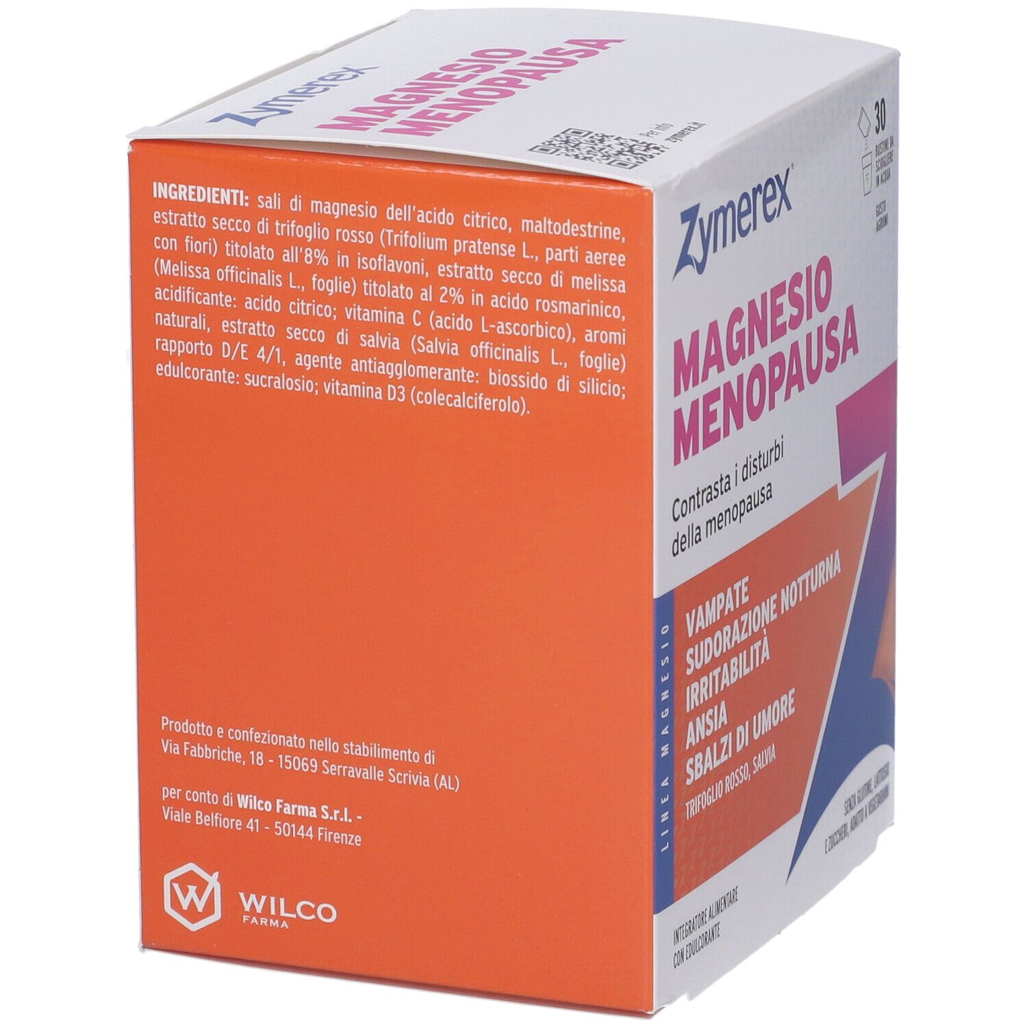Zymerex Magnesio Menopausa Bustine