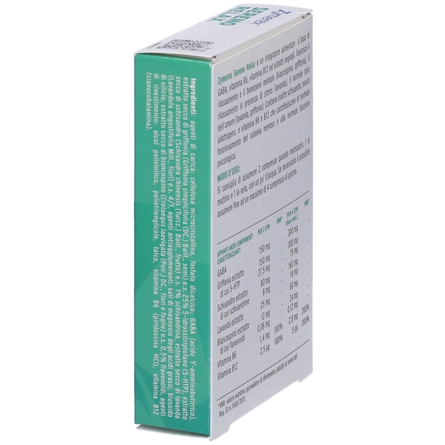 Zymerex Sereno Relax Compresse