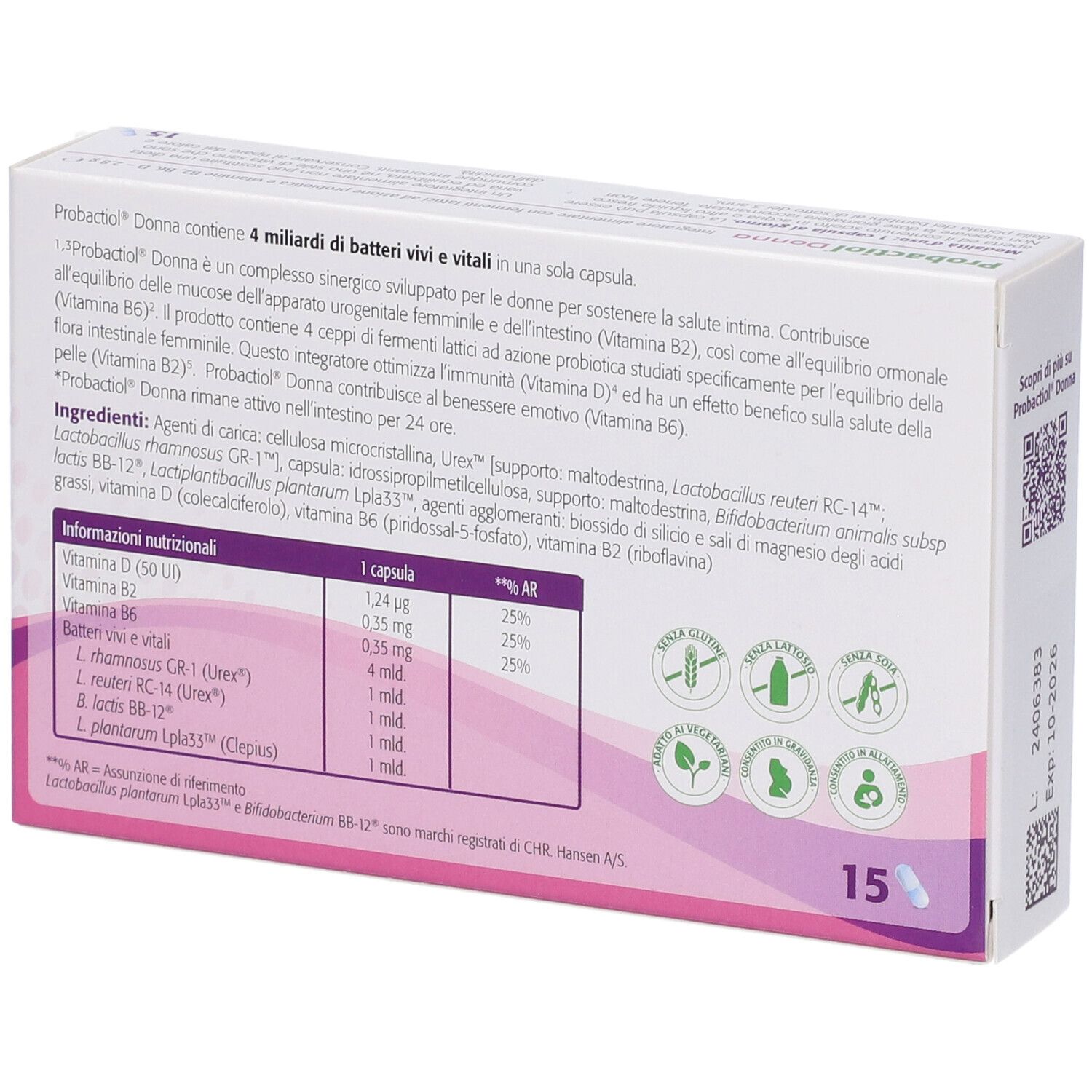 Metagenics Probactiol Donna 5in1 - 15 Capsule