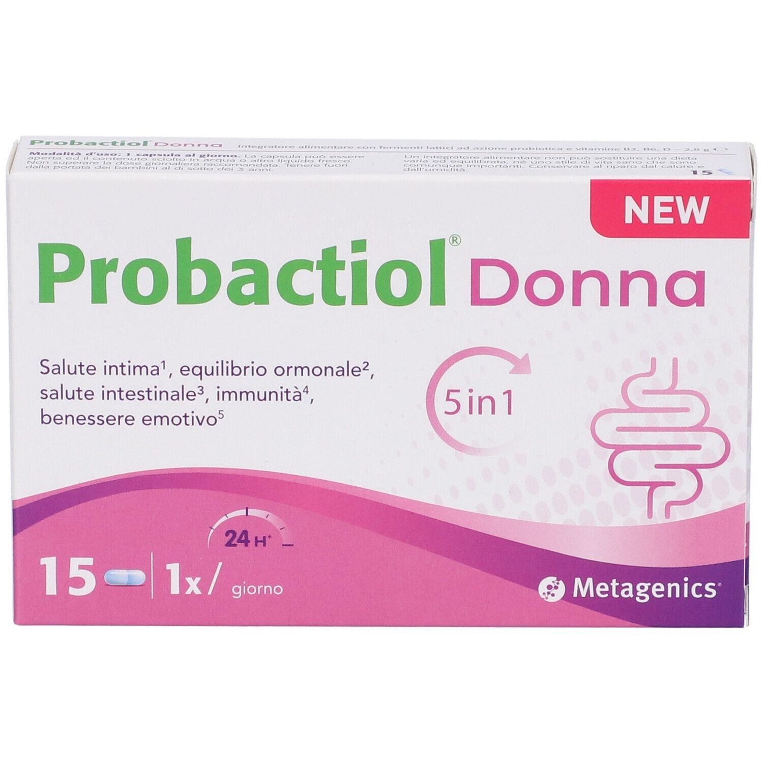 Metagenics Probactiol Donna 5in1 - 15 Capsule