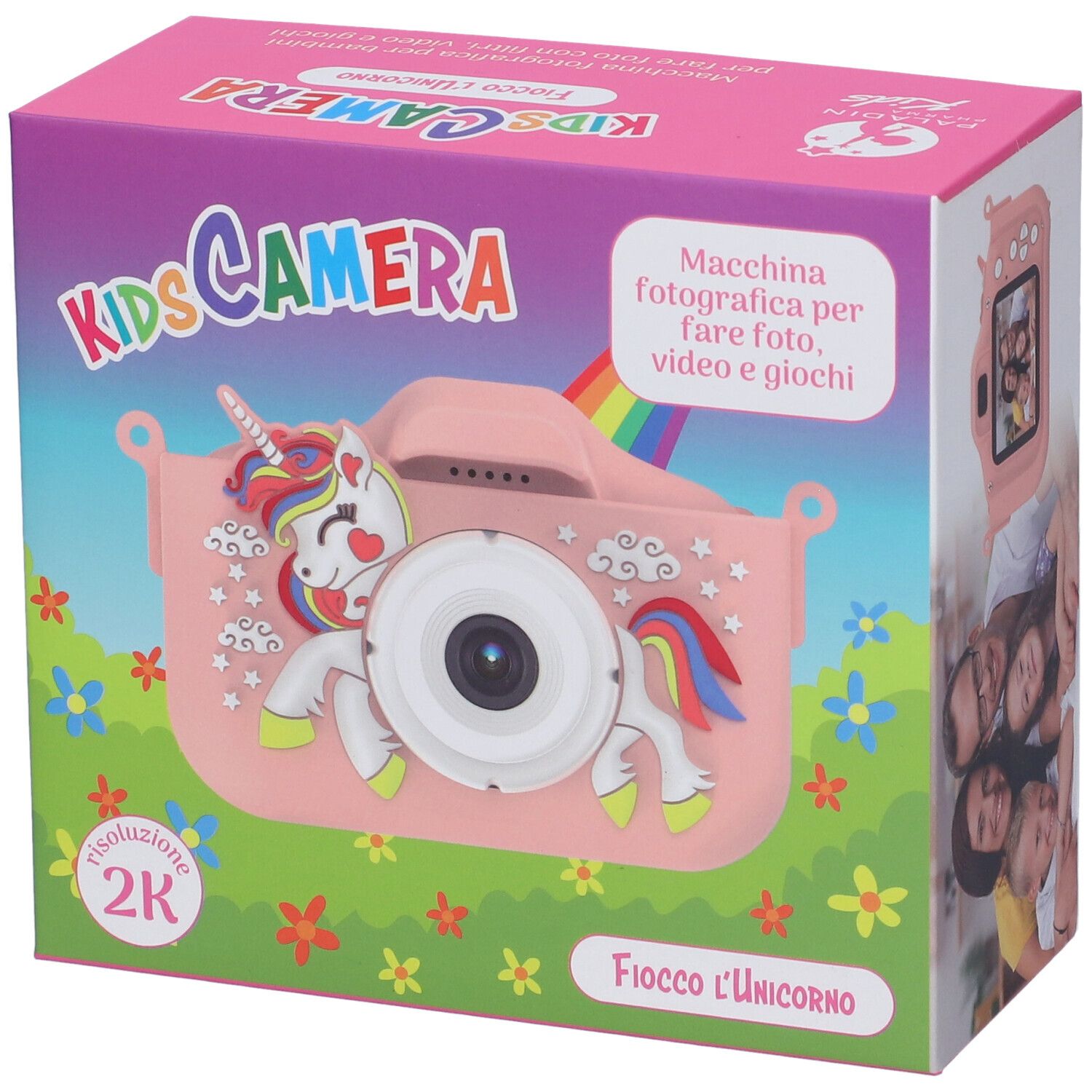 Paladin Pharma Macchina Fotografica per Bambini Fiocco l´Unicorno