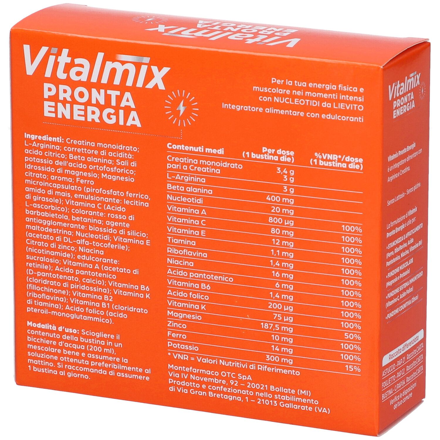 Vitalmix Pronta Energia Bustine