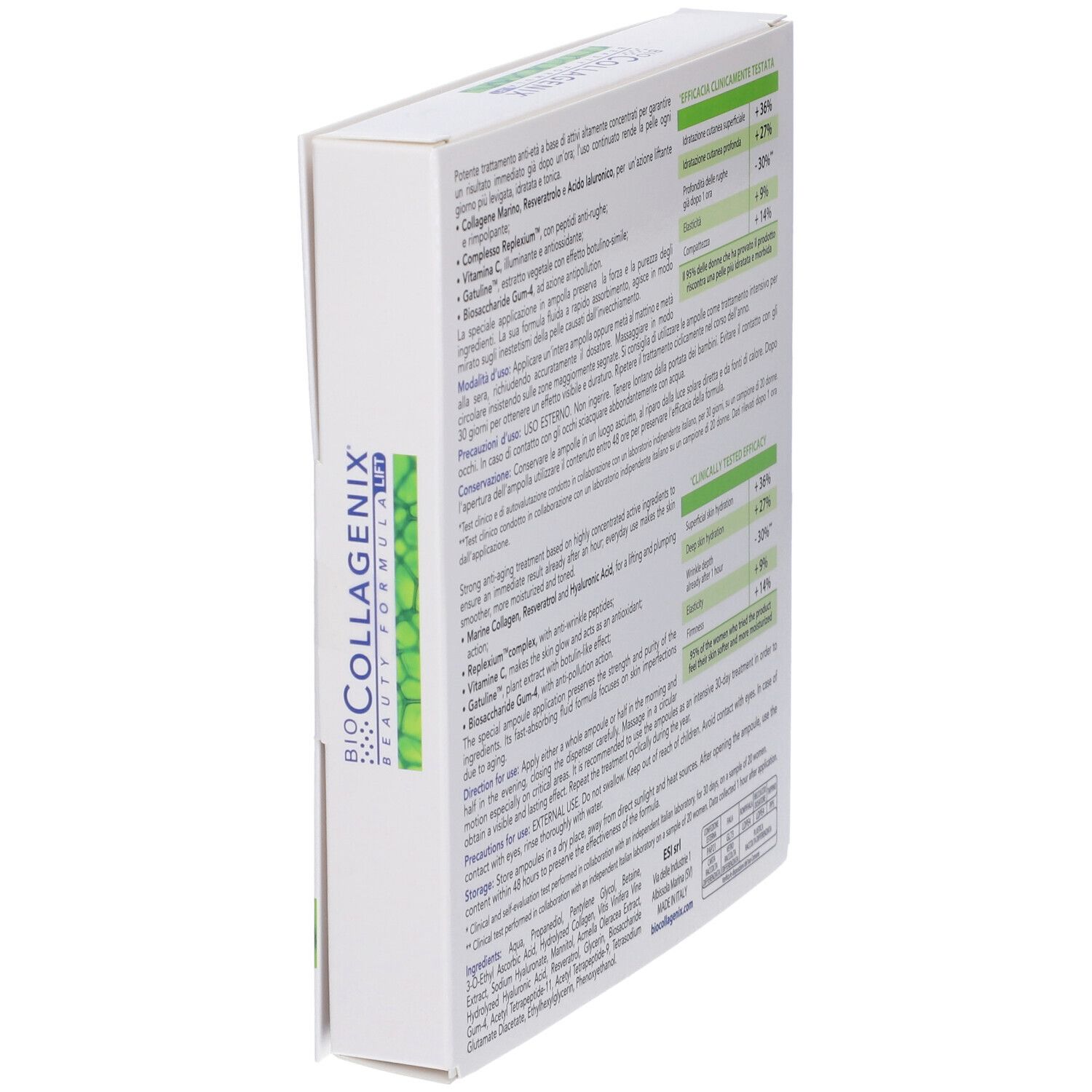 ESI Biocollagenix Trattamento Concentrato Anti Età Fiale