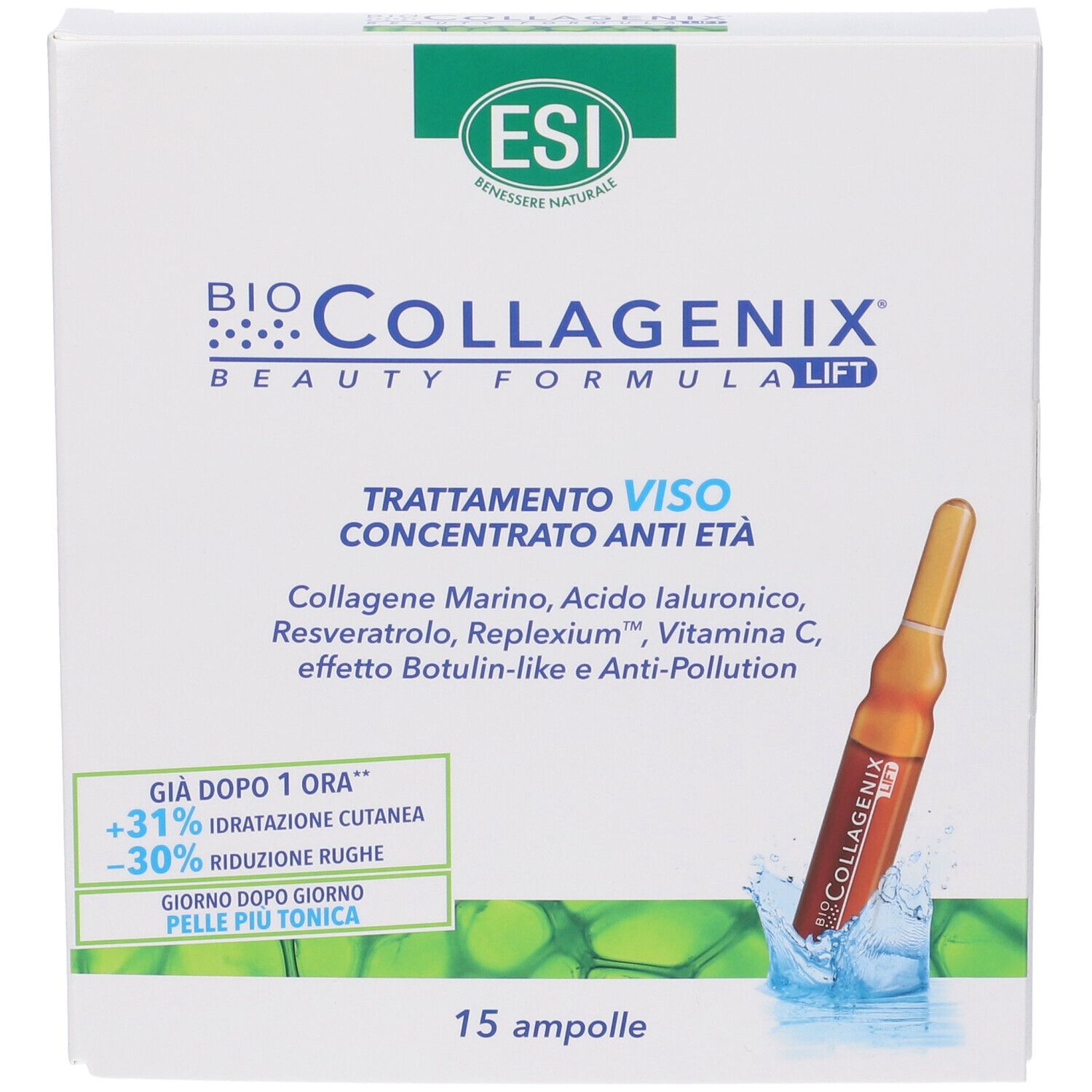 ESI Biocollagenix Trattamento Concentrato Anti Età Fiale