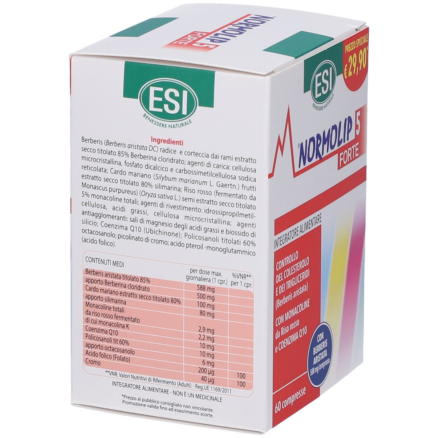 ESI Normolip 5 Forte Compresse