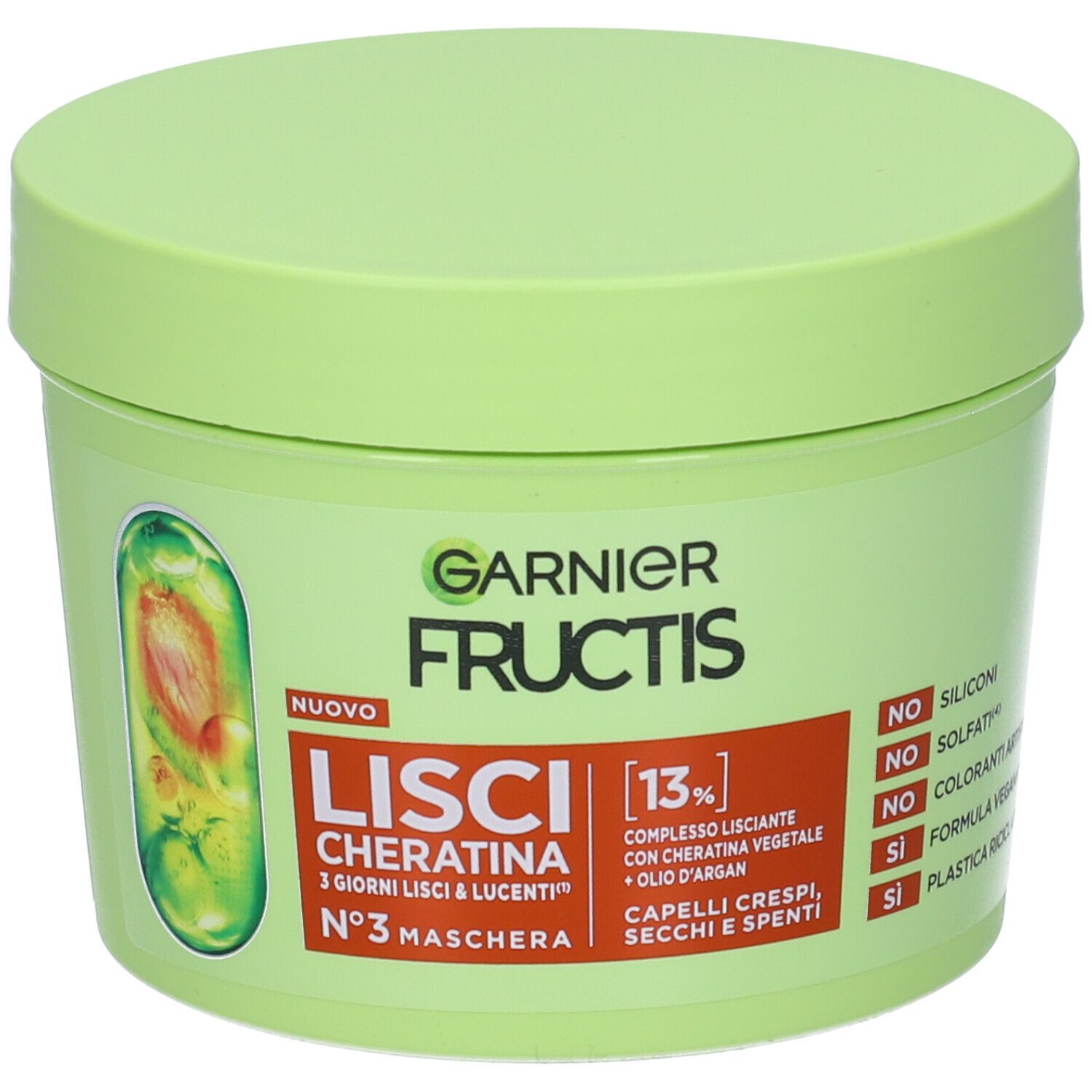 Garnier Fructis Keratin Sleek Maschera