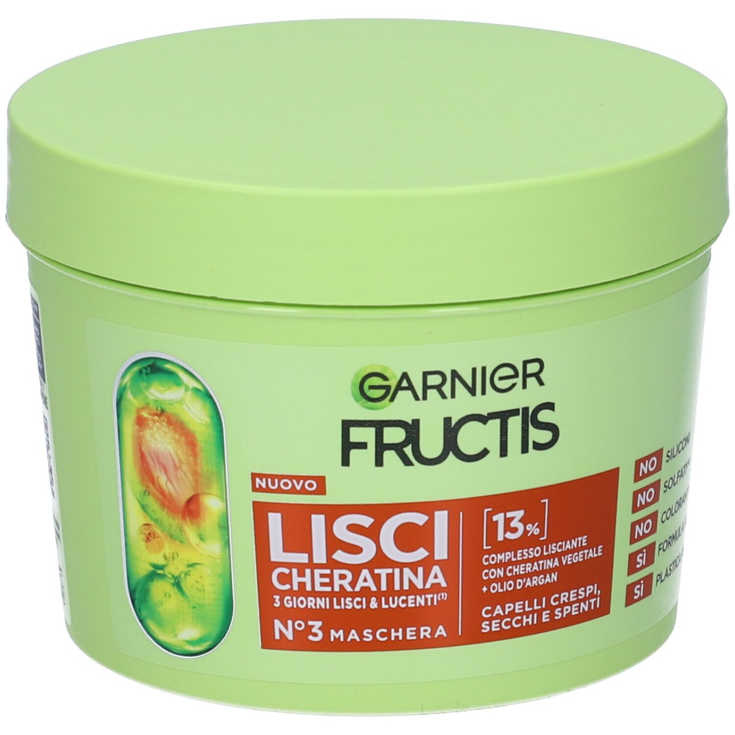 Garnier Fructis Keratin Sleek Maschera