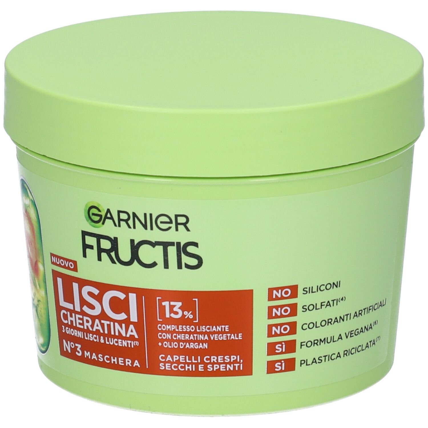 Garnier Fructis Keratin Sleek Maschera