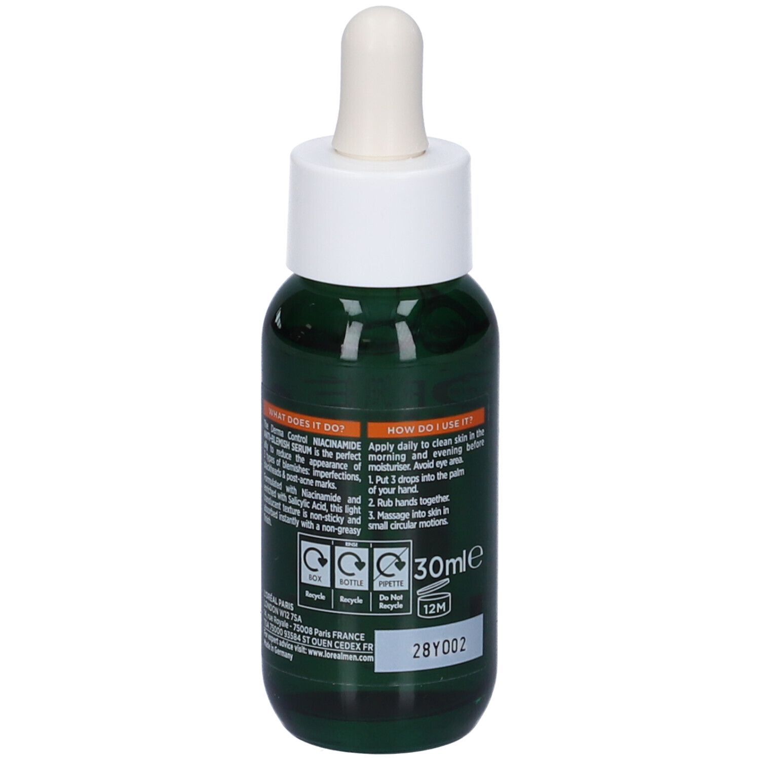 L´Oréal Men Expert Derma Control Siero Viso Anti-Imperfezioni