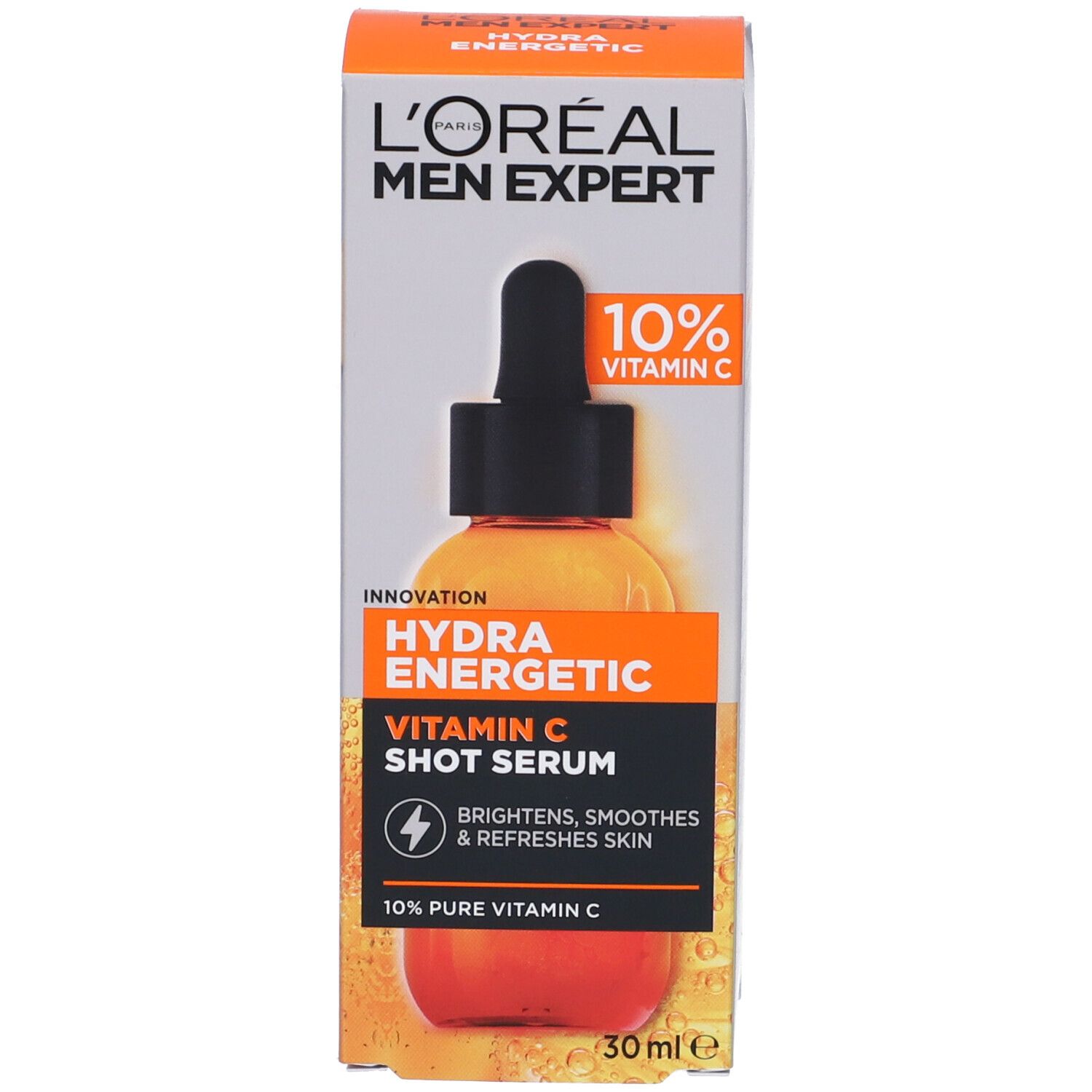 L´Oréal Men Expert Hydra Energetic Vitamin C Siero Viso Illuminante e Rinfrescante