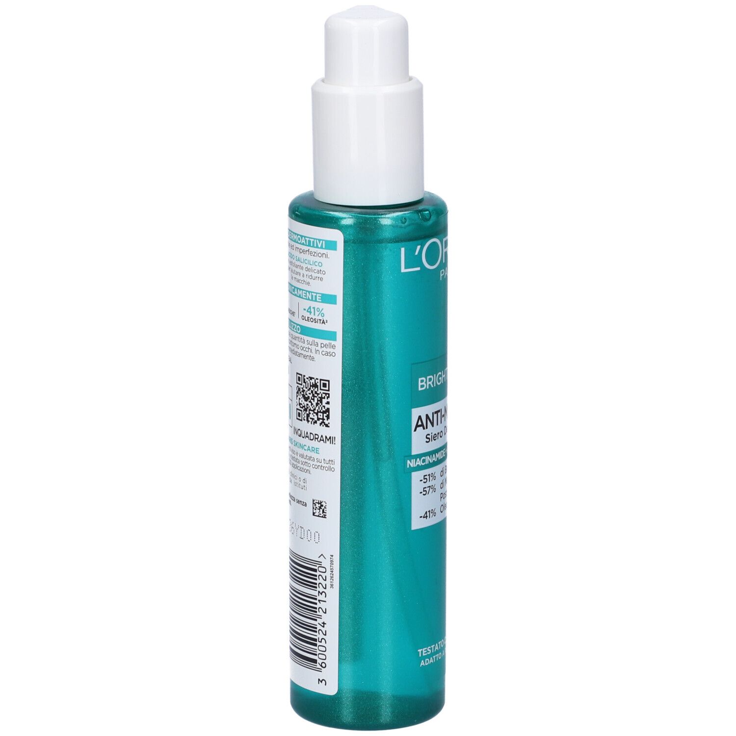 L'Oreal Paris Skincare Reveal Siero Detergente Anti Macchia Bright