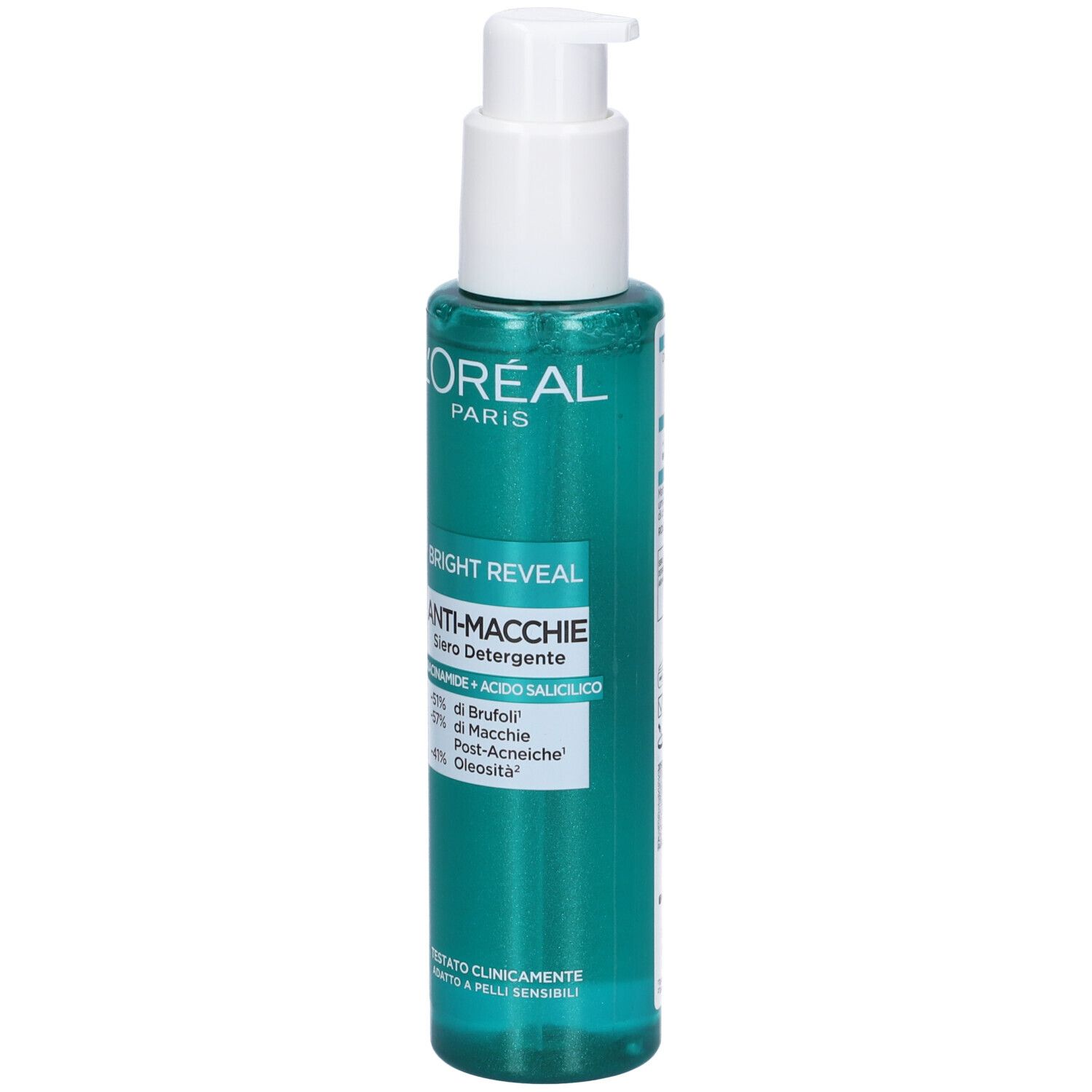L'Oreal Paris Skincare Reveal Siero Detergente Anti Macchia Bright