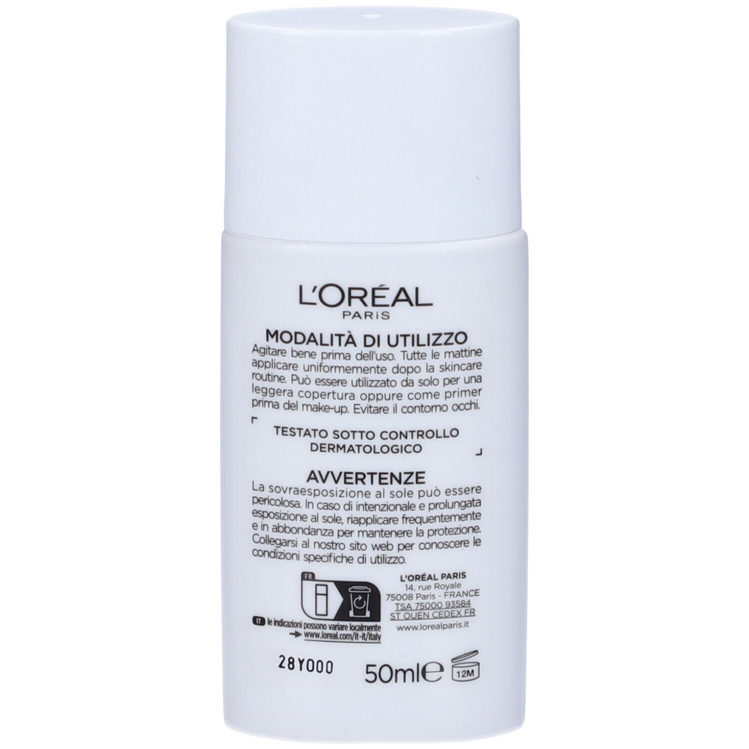 L'Oreal Paris Skincare Siero Bright Reveal Tinted Fluid Light